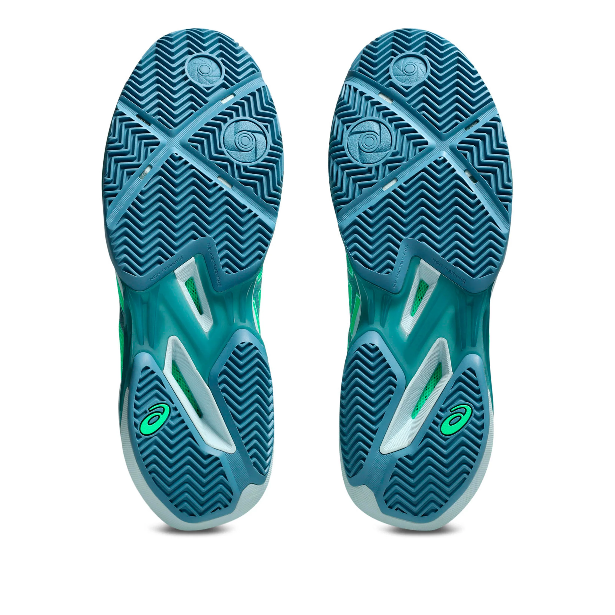 Sonicsmash FF Chaussures padel Hommes - vert fluo, bleu gris - Image 4