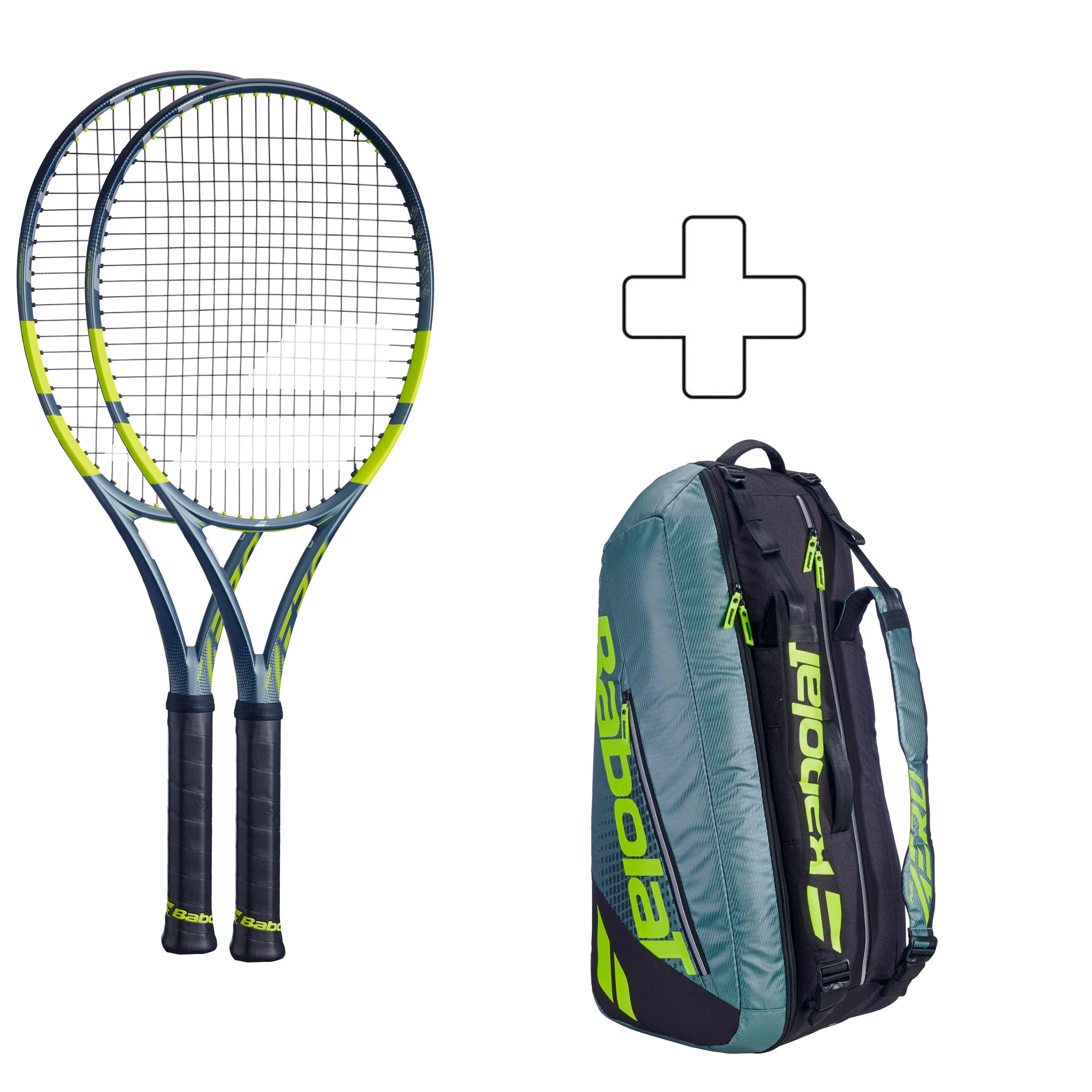 2x Pure Aero Team + sac de tennis