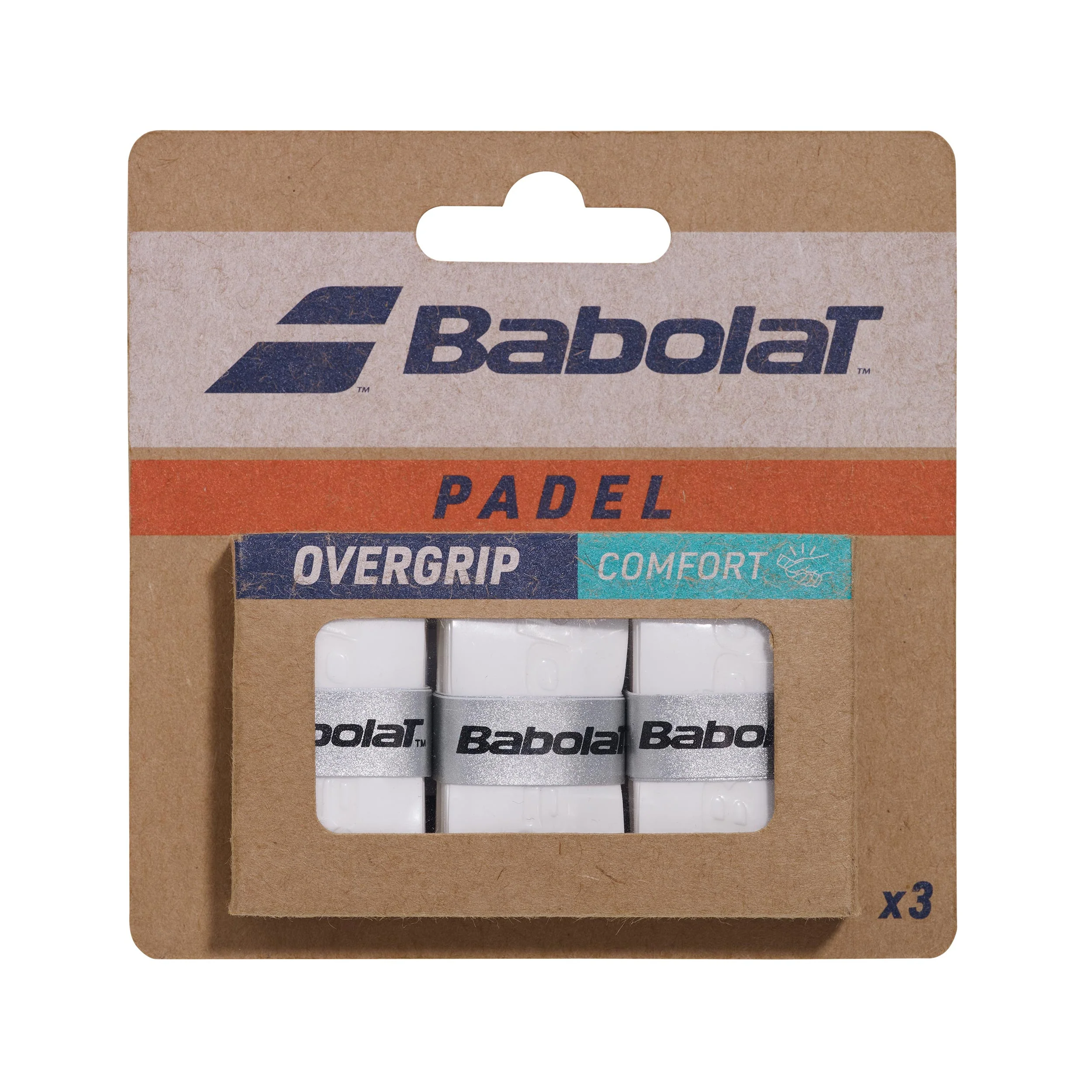 Comfort Padel X3 Surgrip de padel - blanc