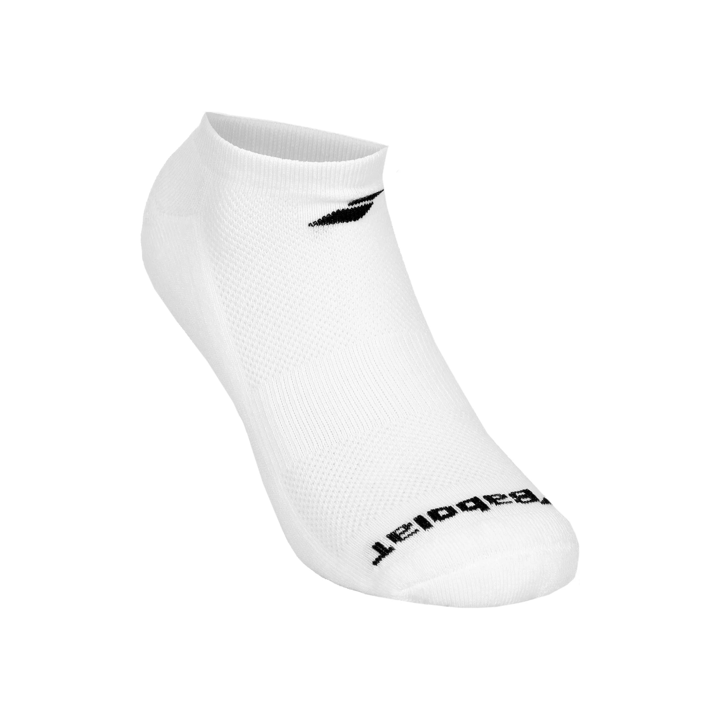 Invisible Chaussettes de tennis Pack de 3 Unisex - blanc, noir - Image 3