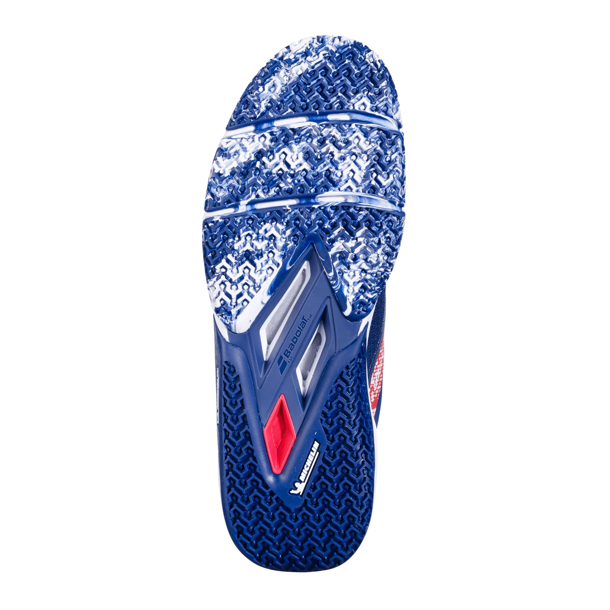 Movea 2 Men Chaussures Padel Hommes-Bleu Foncé,Rouge - Image 4