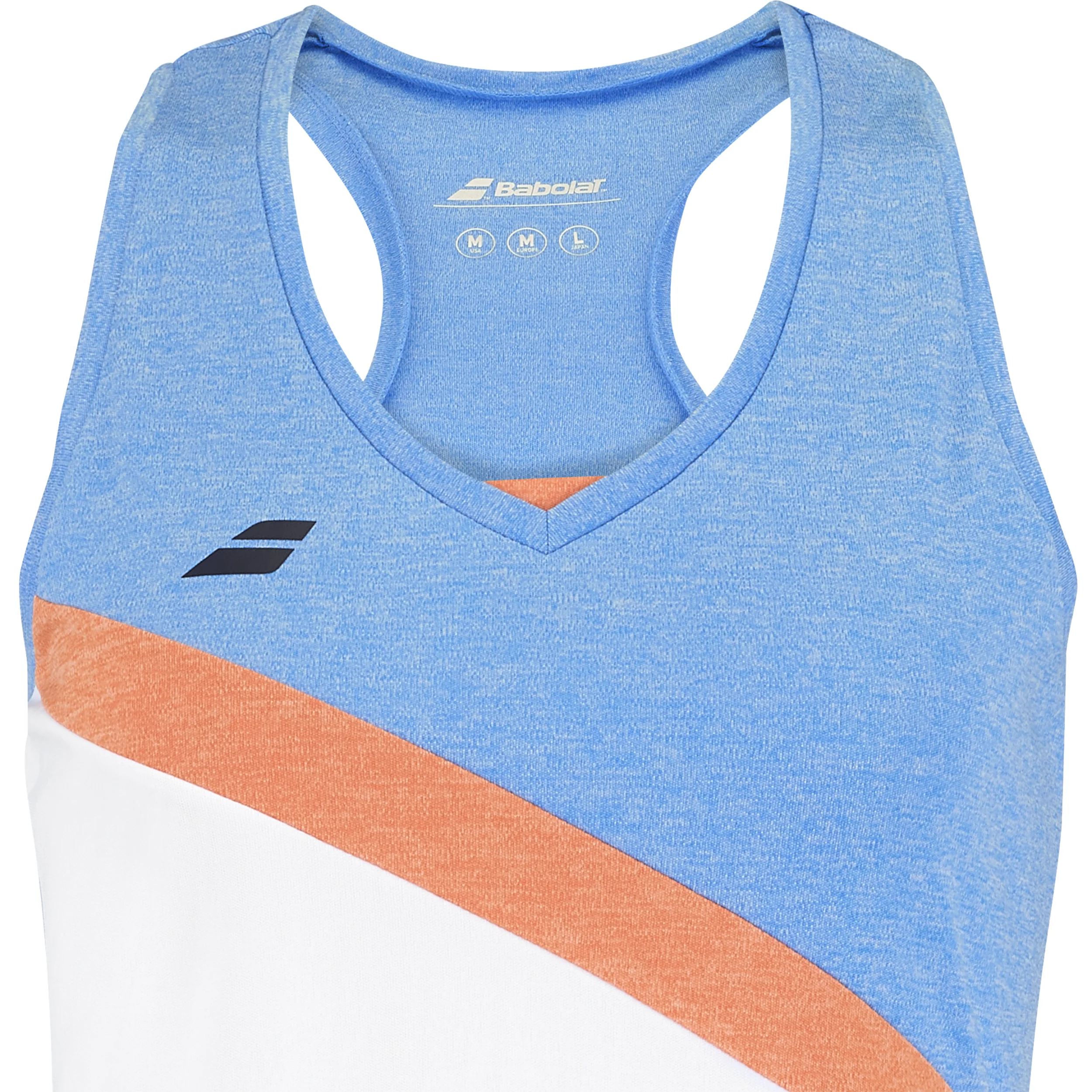 Play Débardeur Tank Top Filles-Blanc,Bleu Clair - Image 3