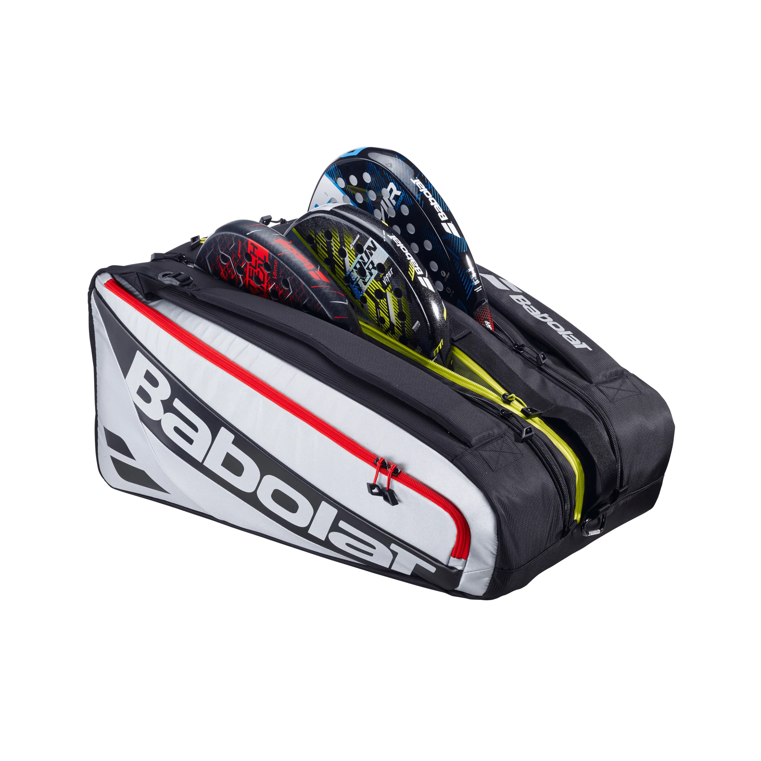 Pro 2025 Sac De Padel-Noir,Argent - Image 3
