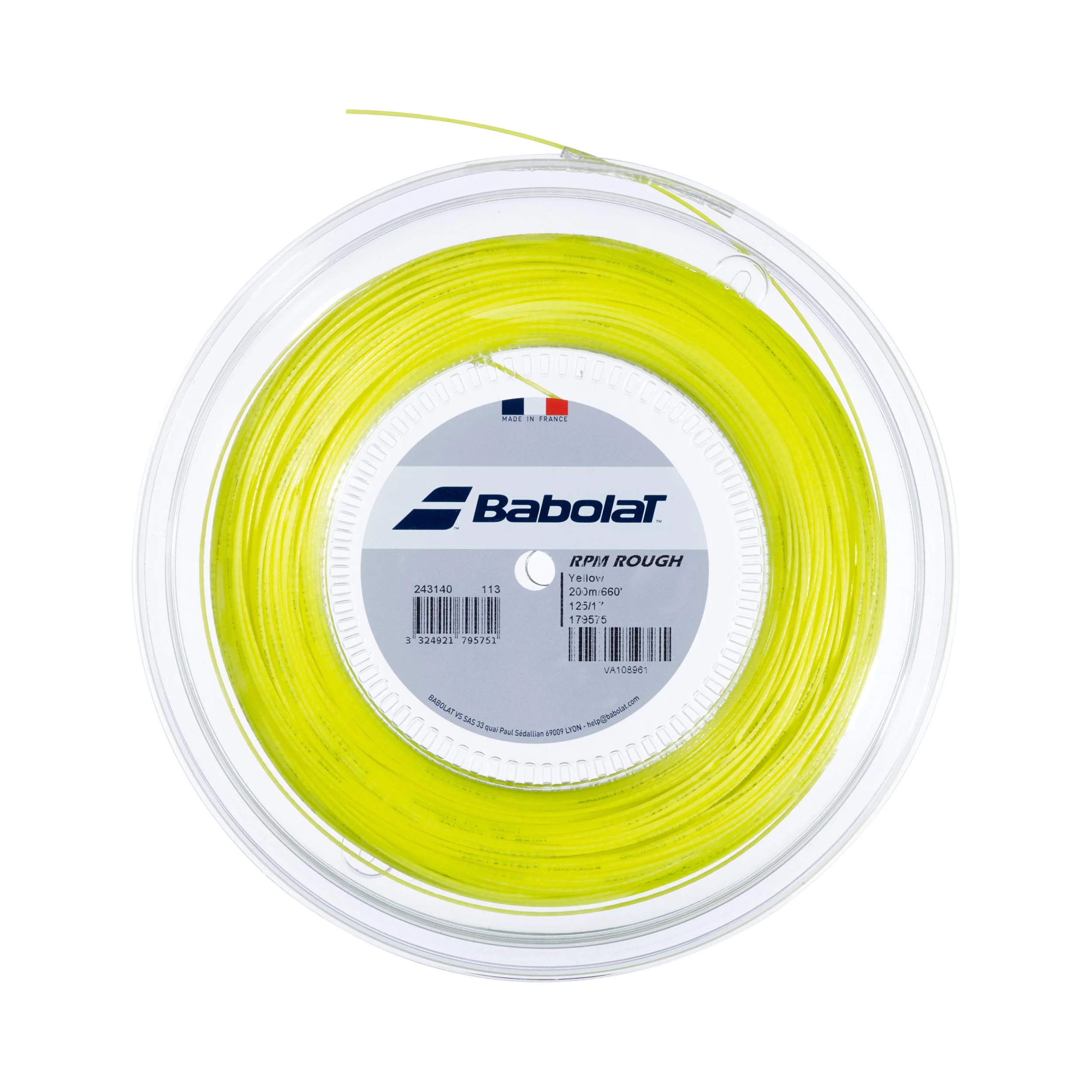 RPM Rough Bobine Cordage 200m-Jaune