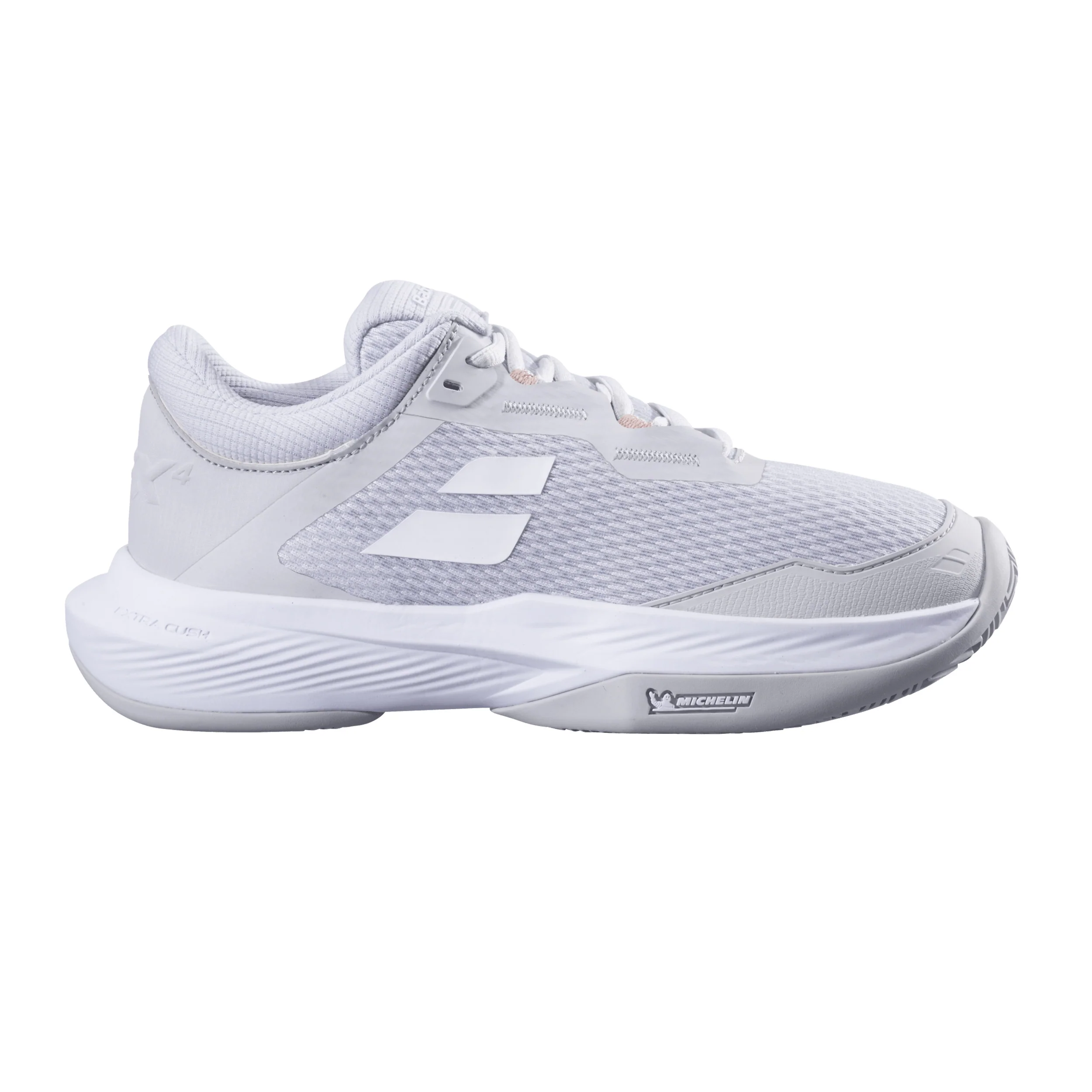 SFX 4 Chaussure Terre Battue Femmes-Gris Clair,Blanc