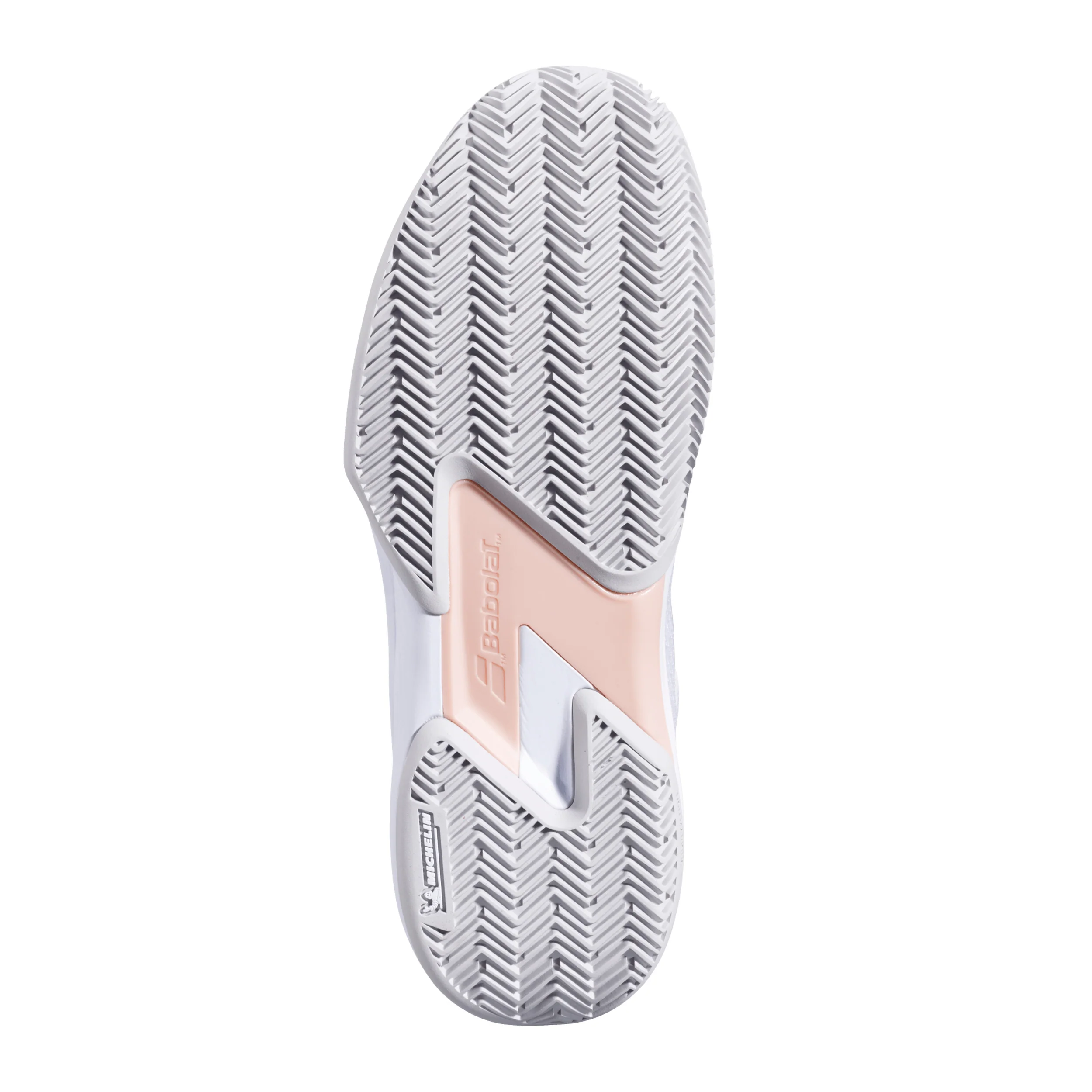 SFX 4 Chaussure Terre Battue Femmes-Gris Clair,Blanc - Image 4