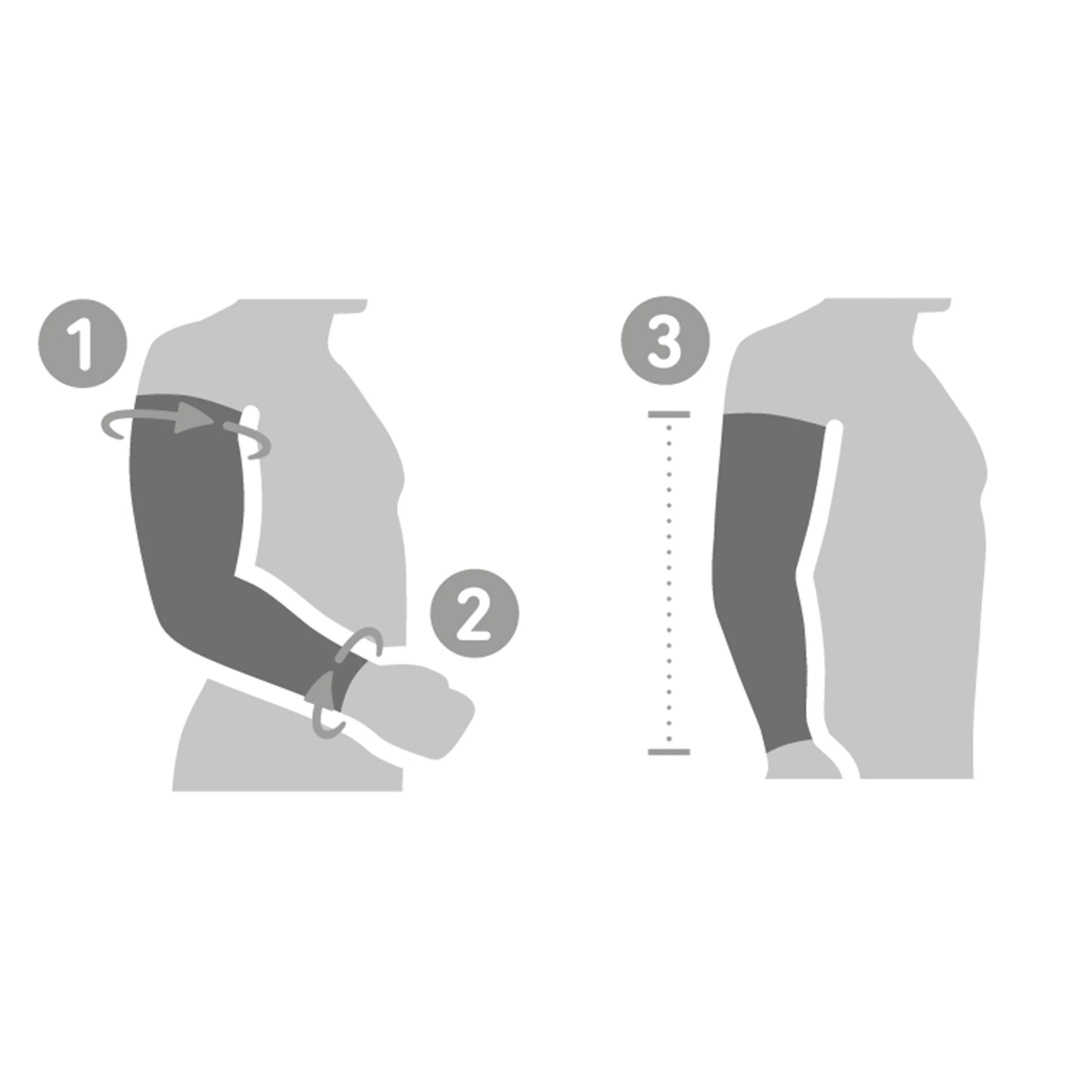 Compression Arm (long) Sleeve-Bleu - Image 6