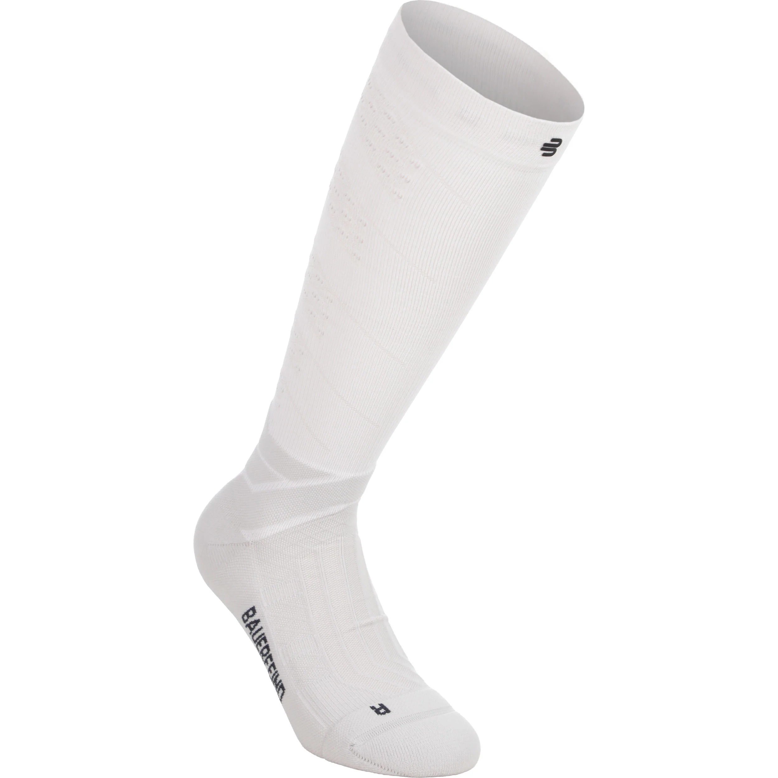 Run Performance Compression Chaussettes de compression Hommes-blanc