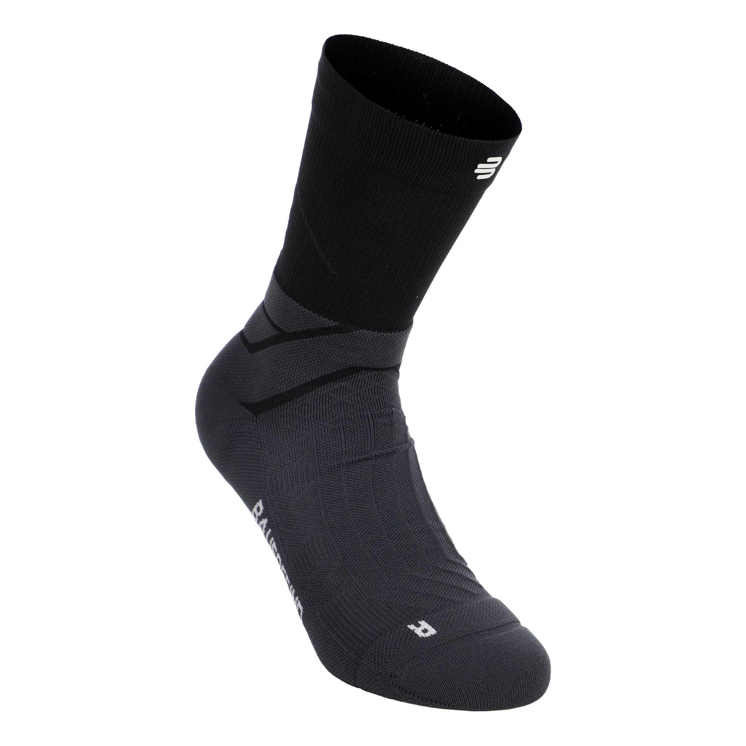 Run Performance Mid Cut Chaussettes de running Hommes-noir