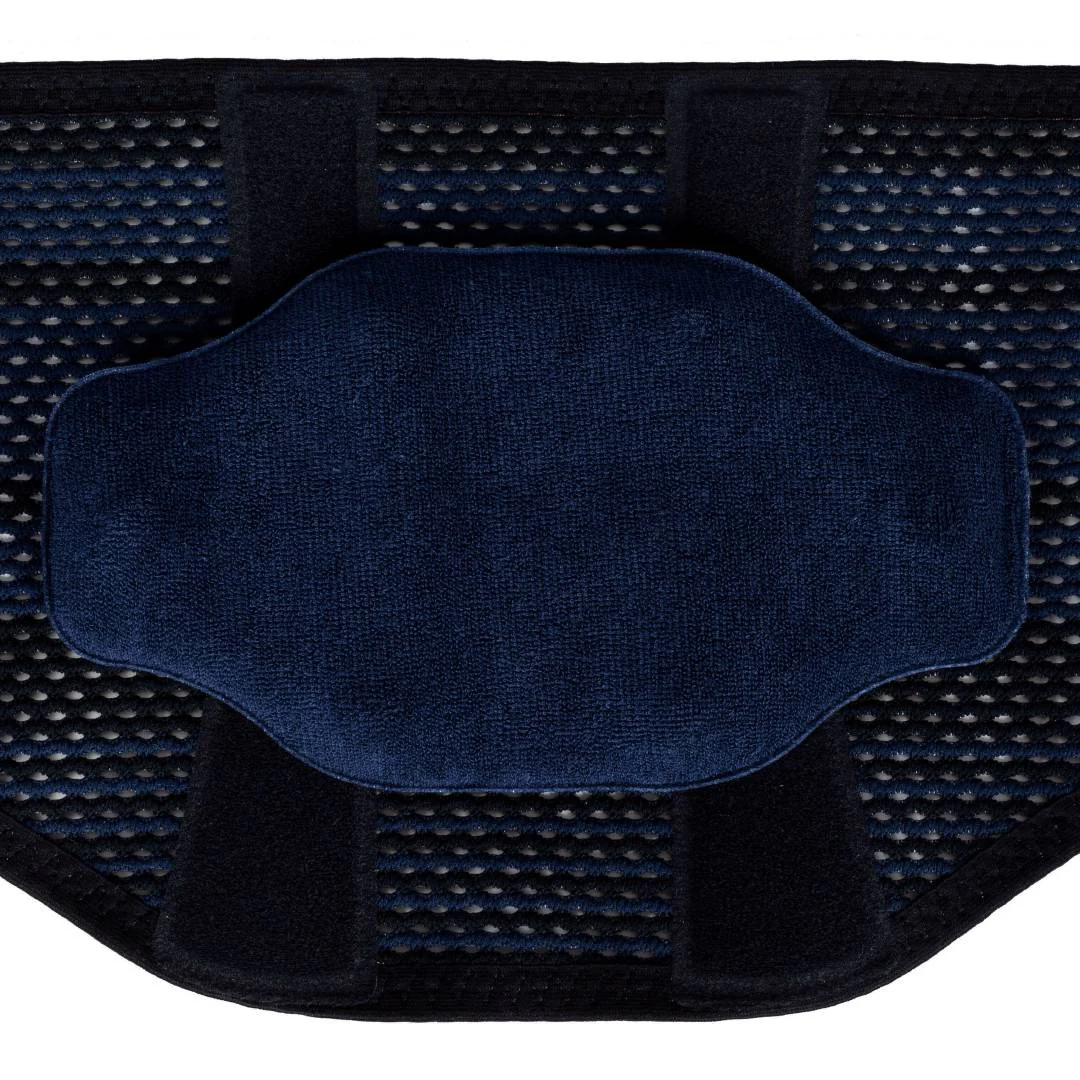 Sports Back Support Bandage Dorsale-Noir,Bleu Foncé - Image 4