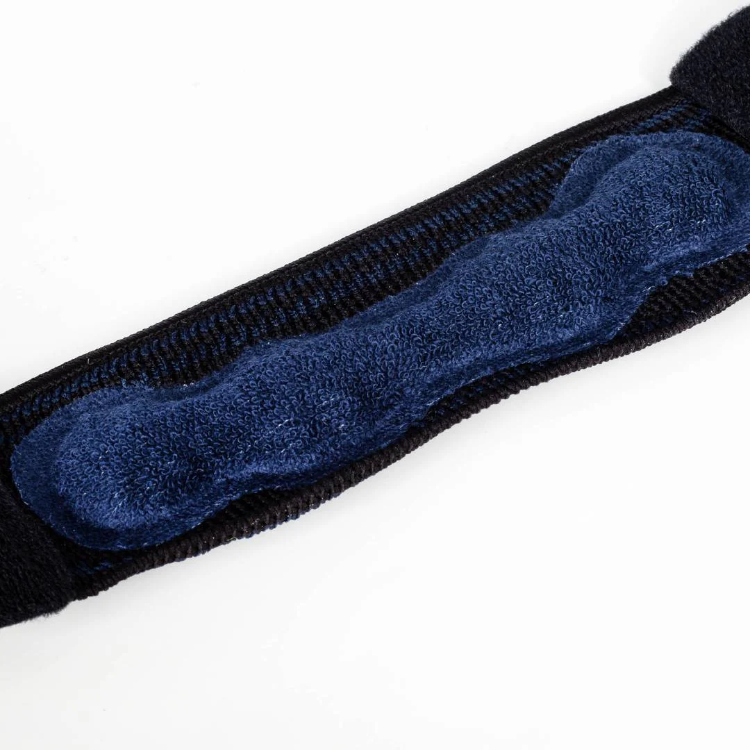 Sports Knee Strap Bandage Patella-Noir,Bleu Foncé - Image 3