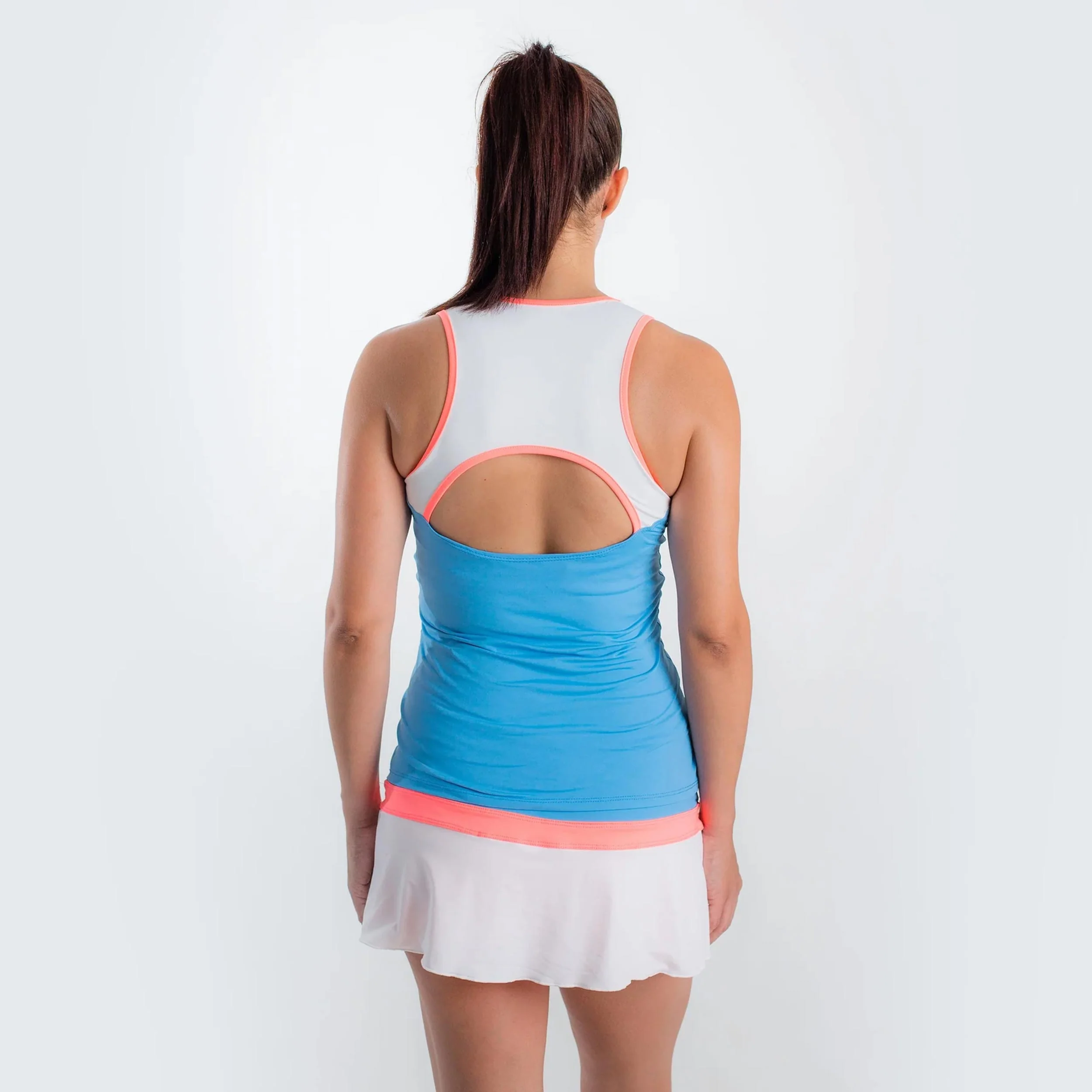 Shanghai Débardeur Tank Top Femmes-Bleu - Image 4