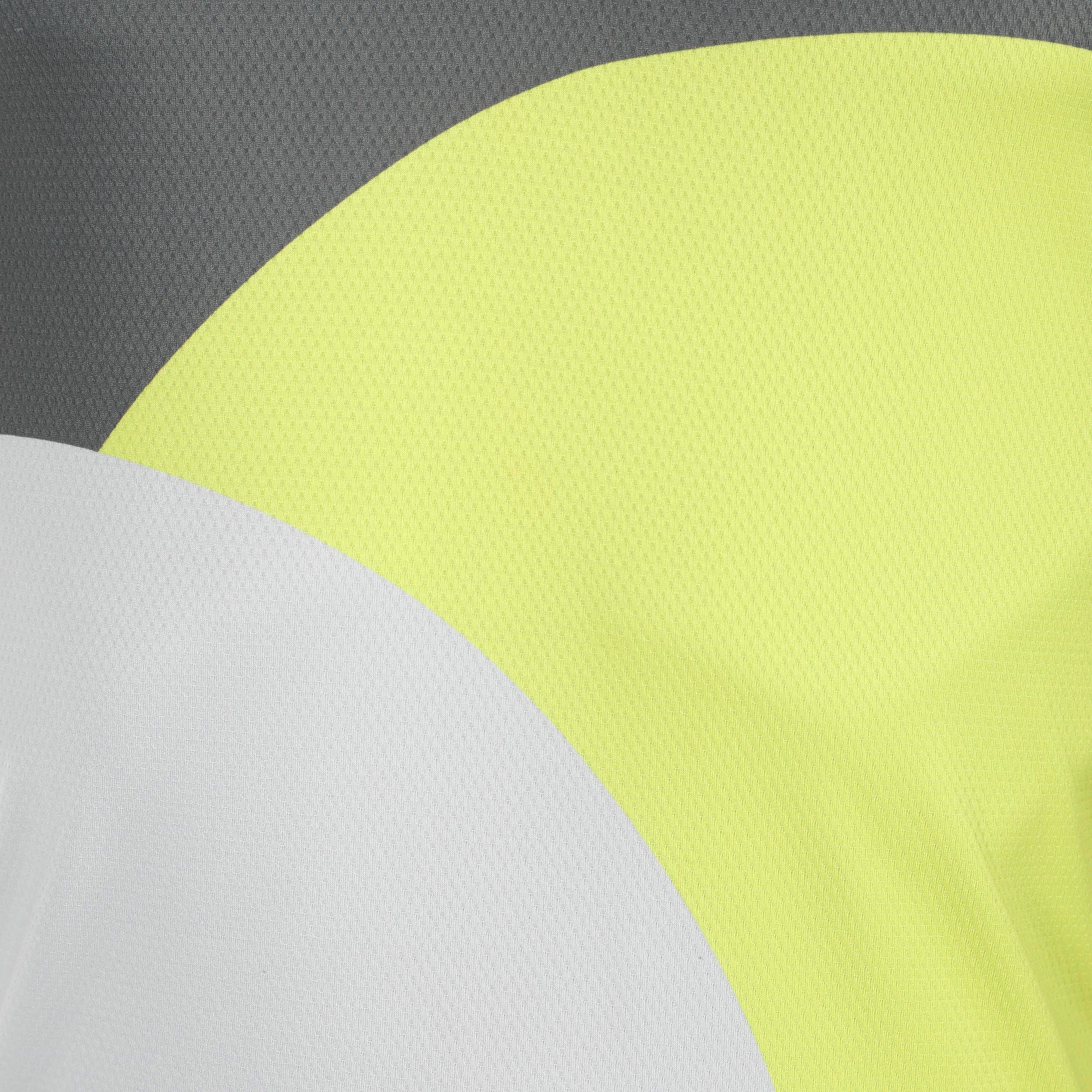 Bubble Polo Hommes-Gris,Jaune Citron - Image 4