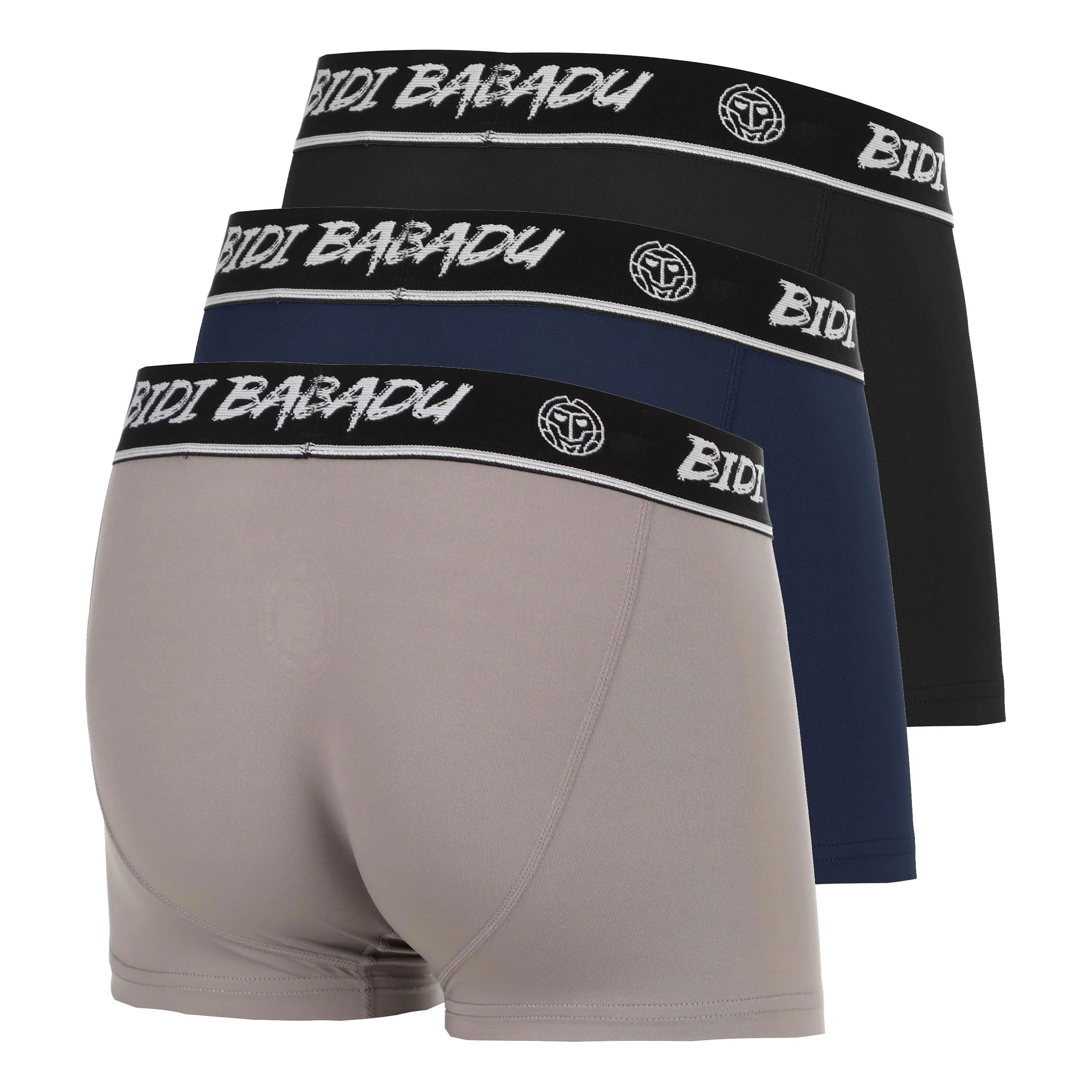 Caleçon - Pack de 3 Hommes-bleu foncé, noir - Image 2