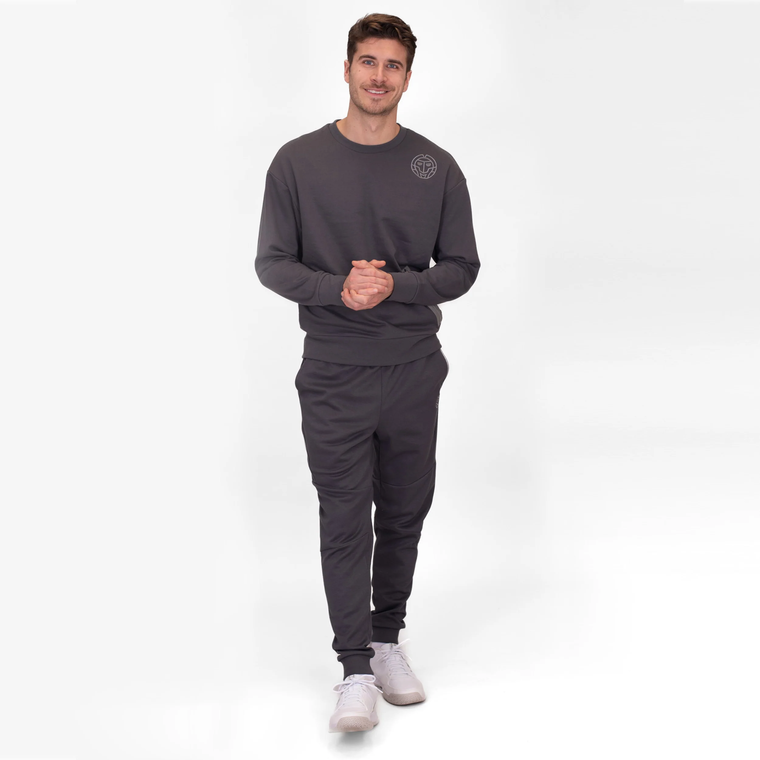 Chill Crew Sweat-shirt Hommes-Gris Foncé - Image 9