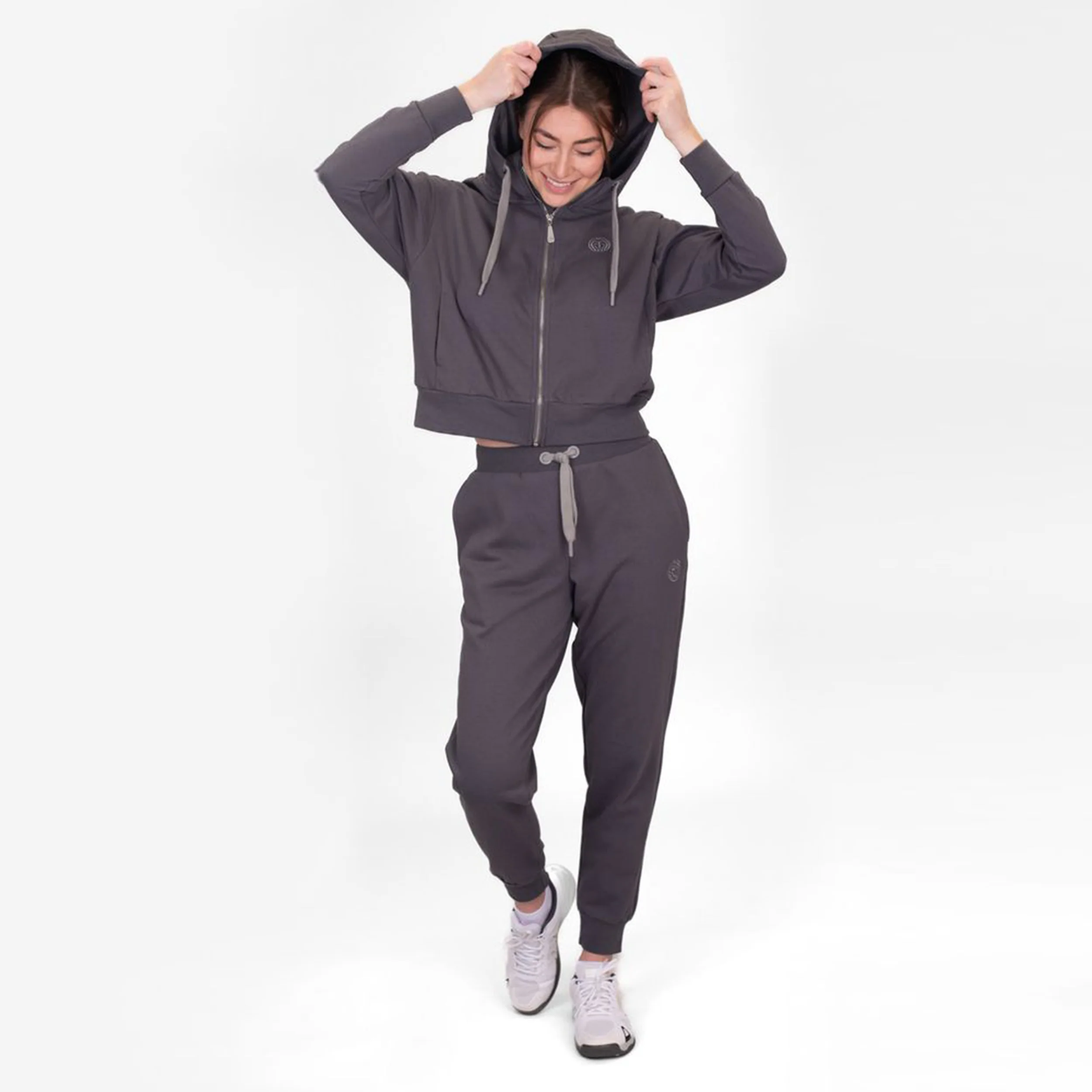 Chill Pantalon Survêtement Femmes-Gris Foncé - Image 5