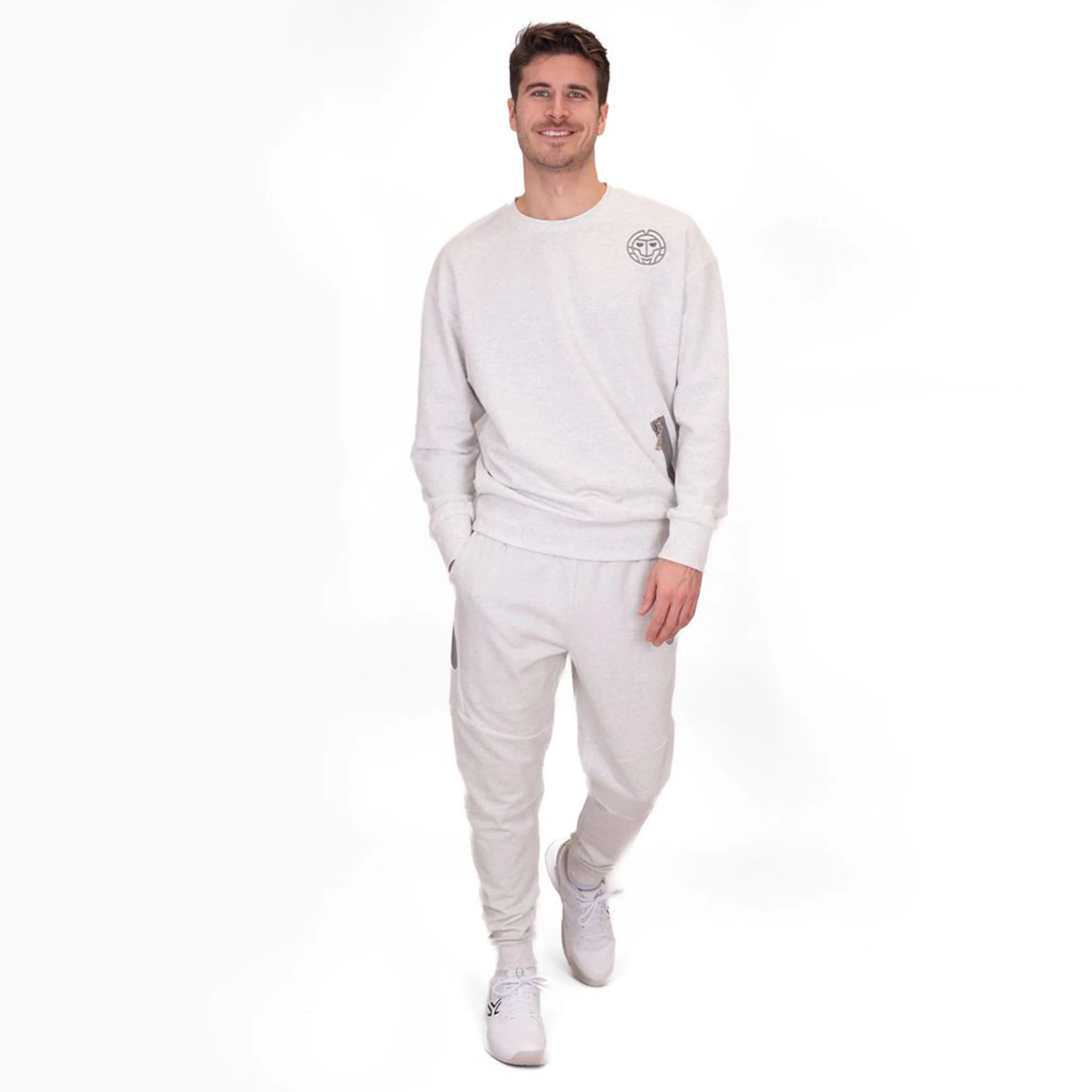 Chill Tight Leg Pantalon Survêtement Hommes-Blanc - Image 7