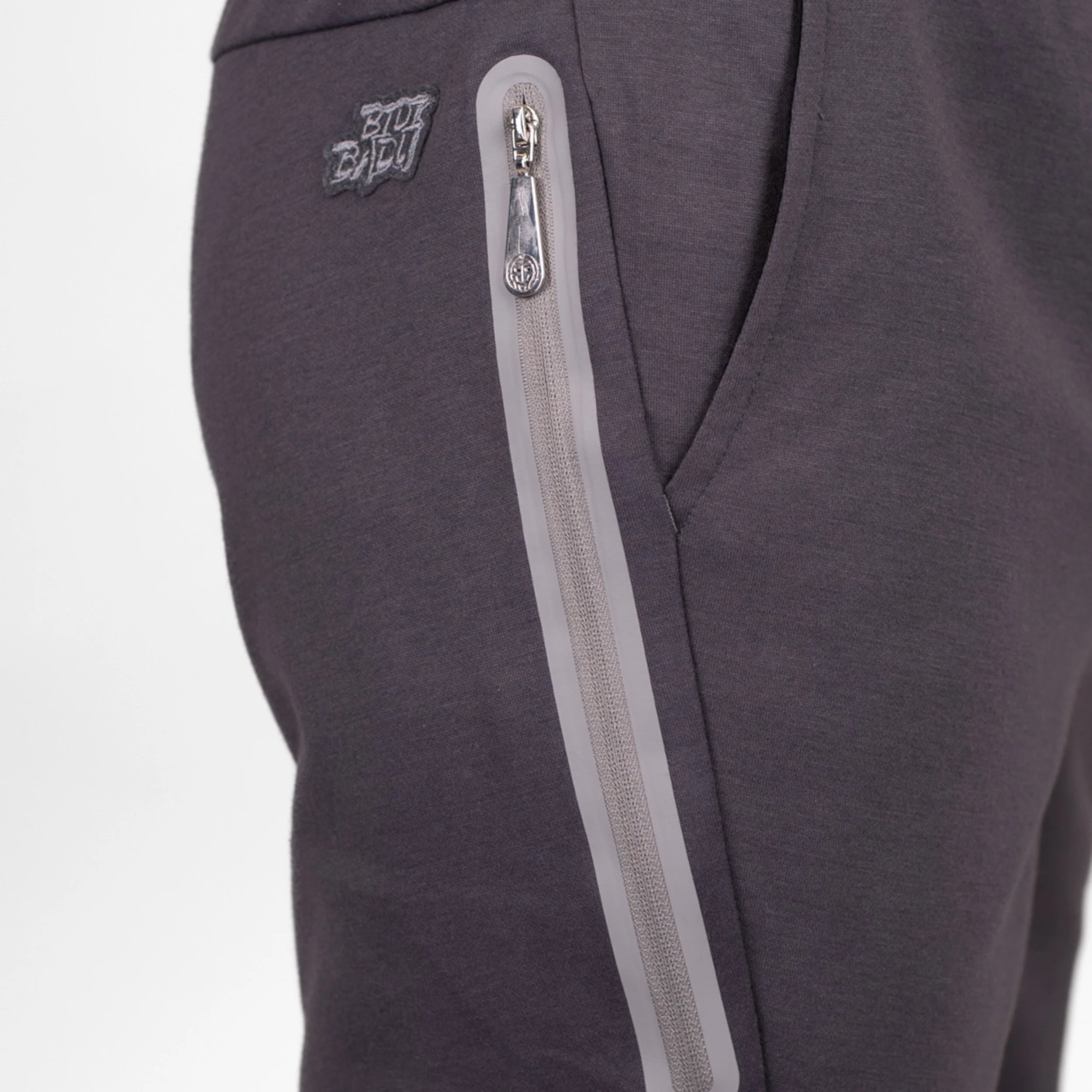 Chill Tight Leg Pantalon Survêtement Hommes-Gris Foncé - Image 6