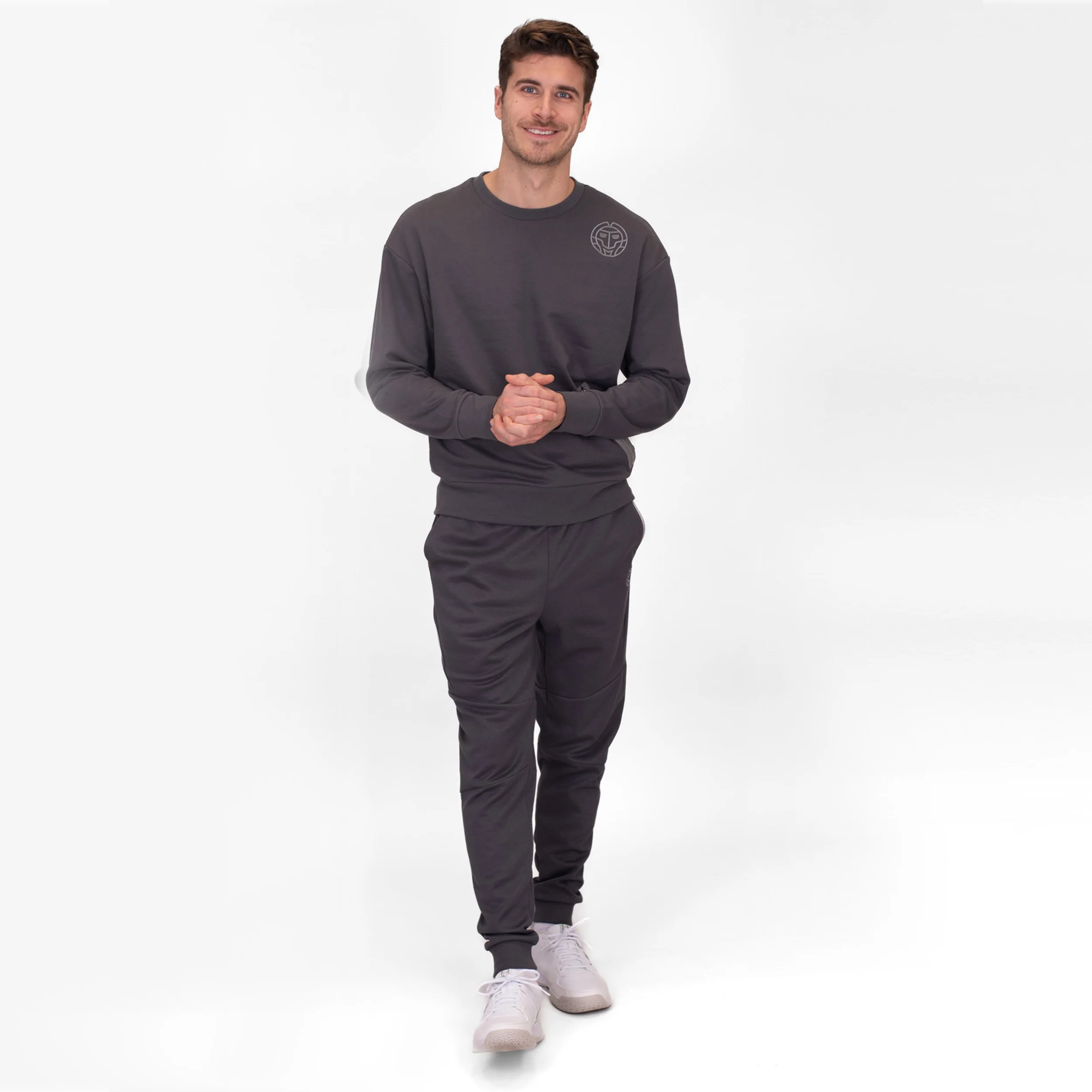 Chill Tight Leg Pantalon Survêtement Hommes-Gris Foncé - Image 7