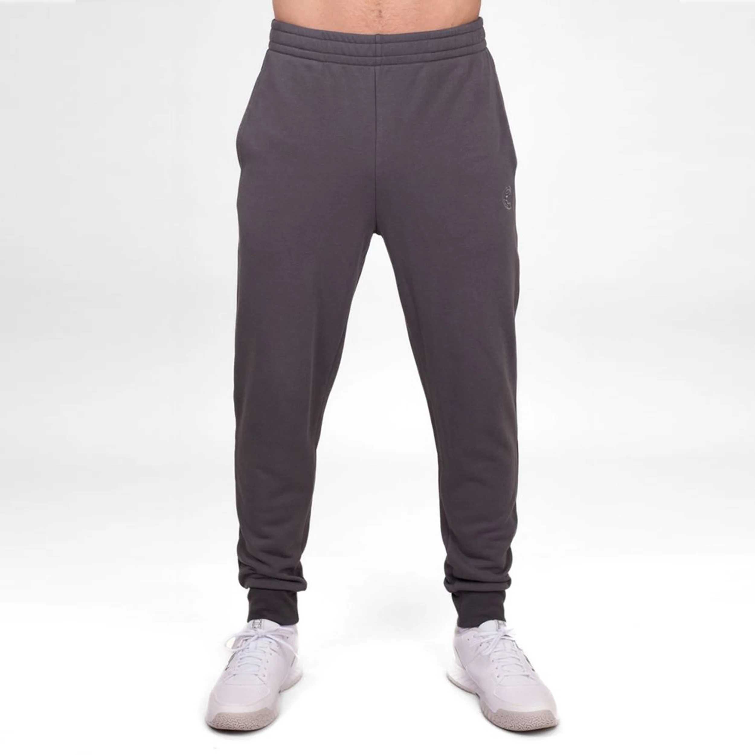 Chill Wide Leg Pantalon Survêtement Hommes-Gris - Image 3