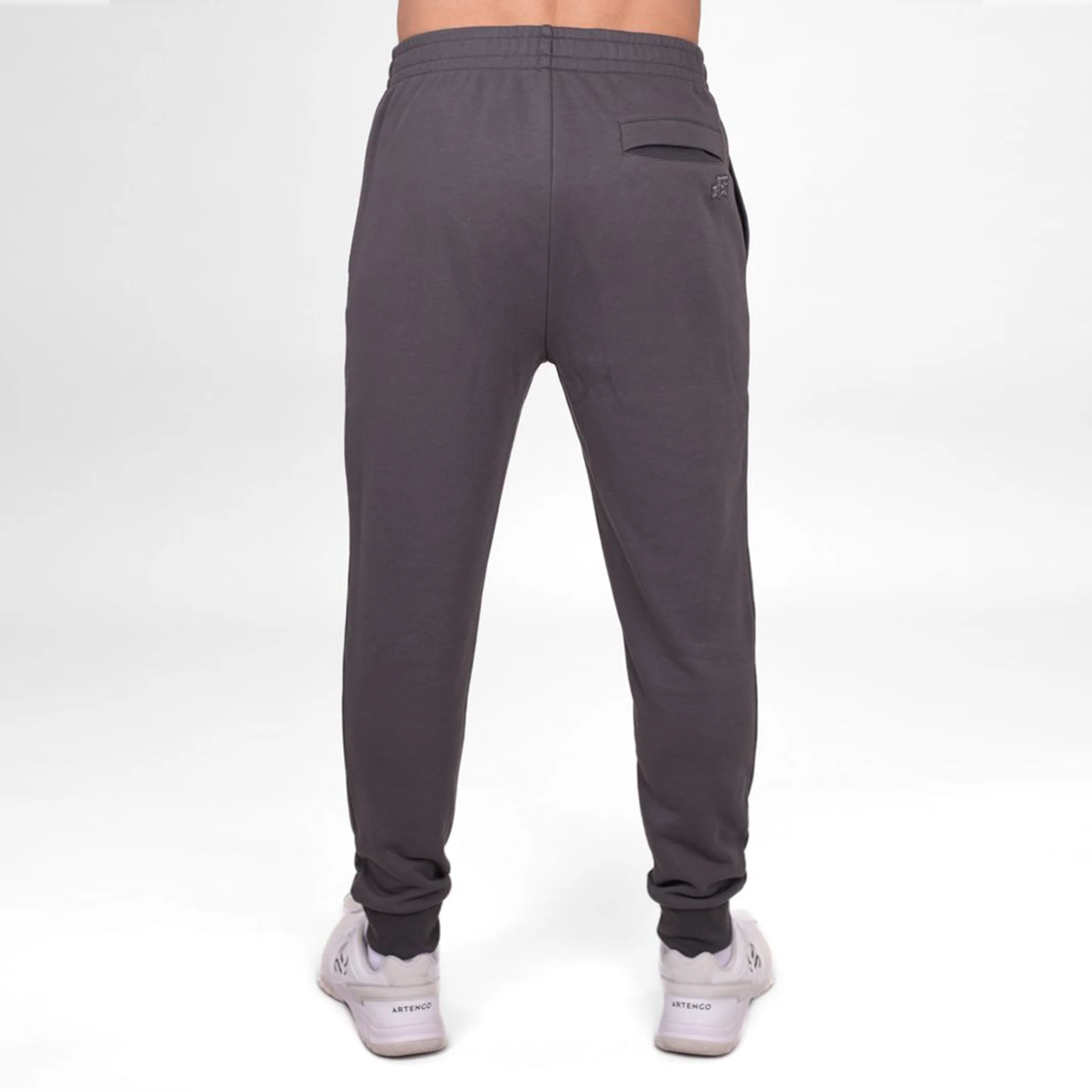 Chill Wide Leg Pantalon Survêtement Hommes-Gris - Image 4