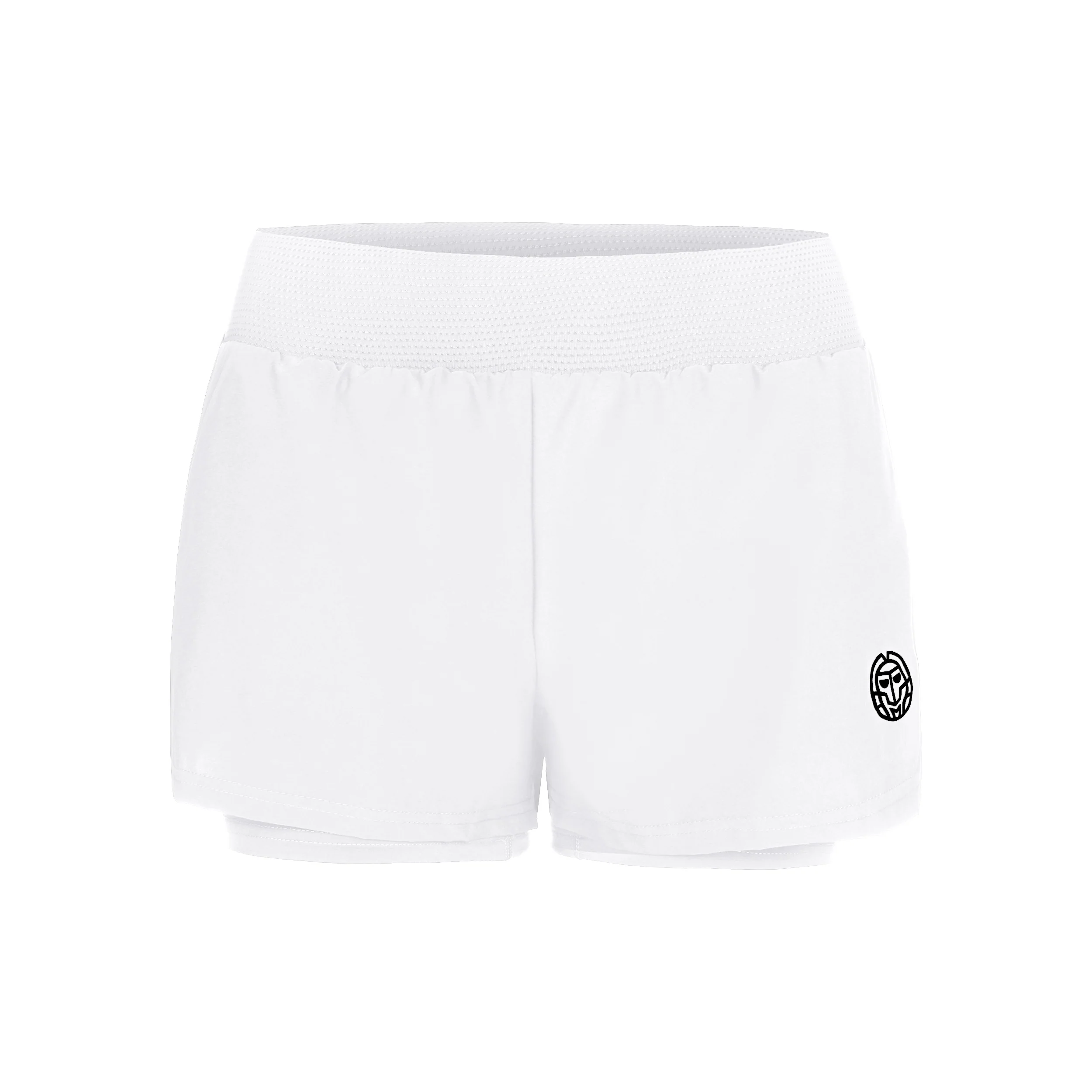 Crew 2 In 1 Shorts Femmes-Blanc