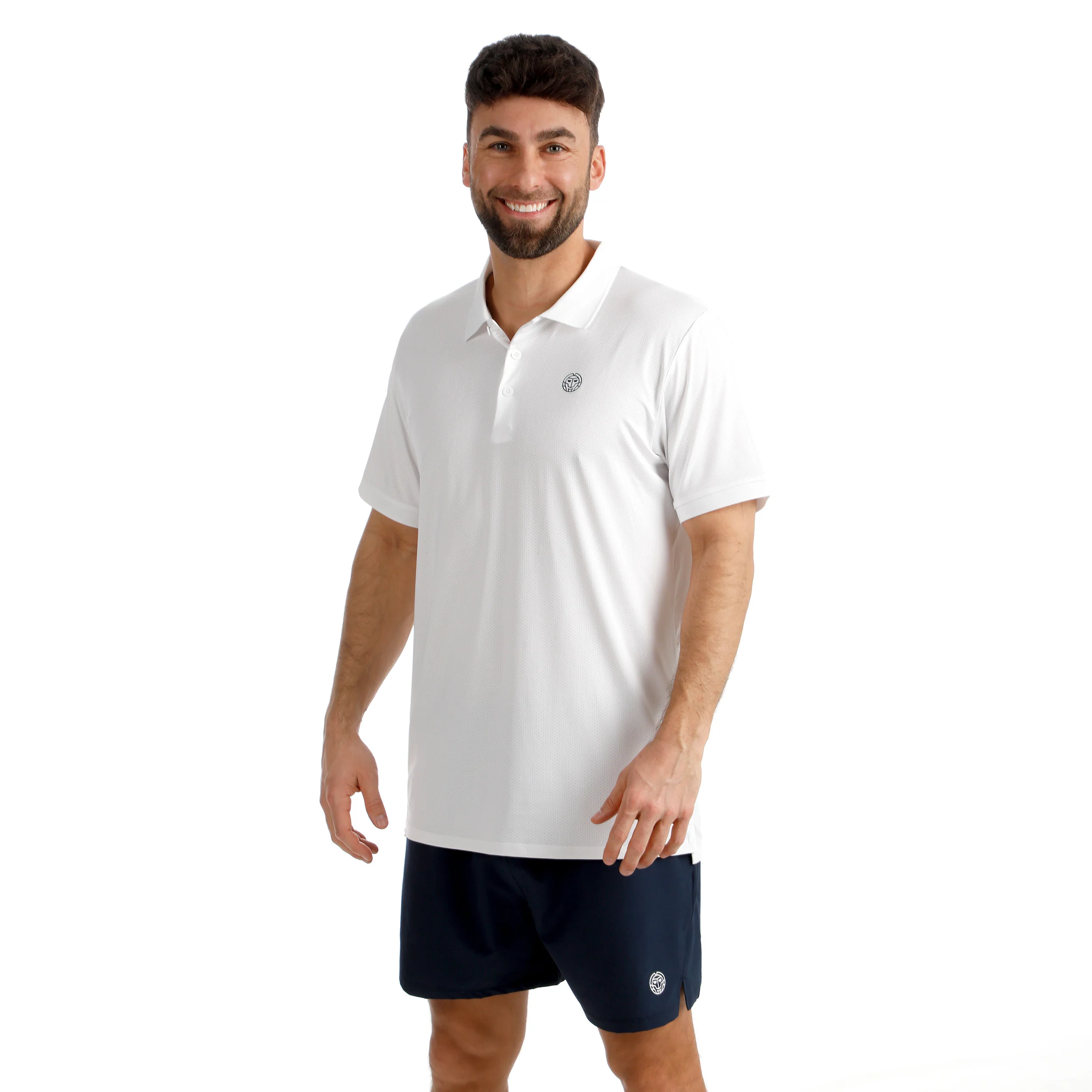 Crew 2.0 Polo Hommes-blanc