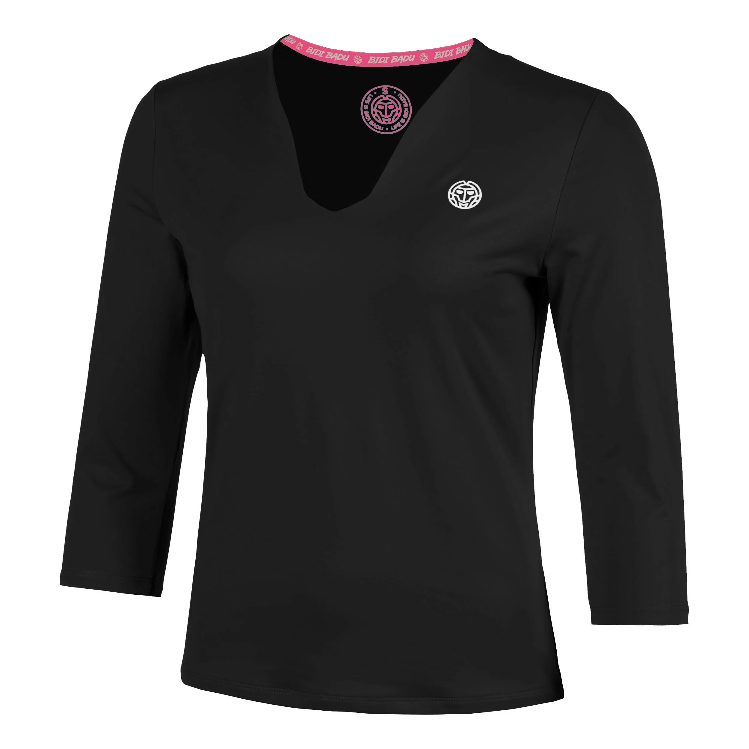 Crew 2.0 V-Neck Haut manches longues Femmes-noir - Image 5