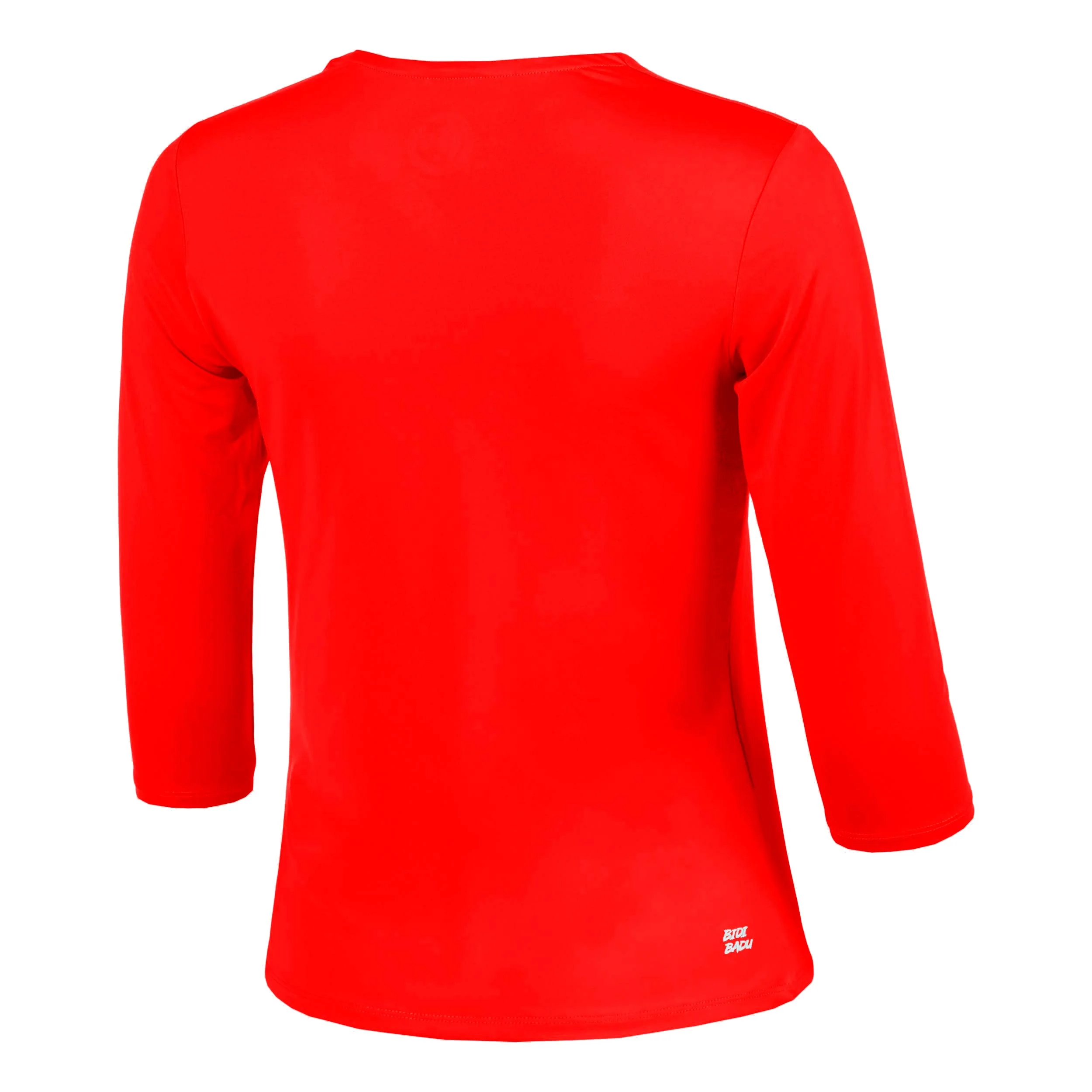 Crew 2.0 V-Neck Haut manches longues Femmes-rouge - Image 6