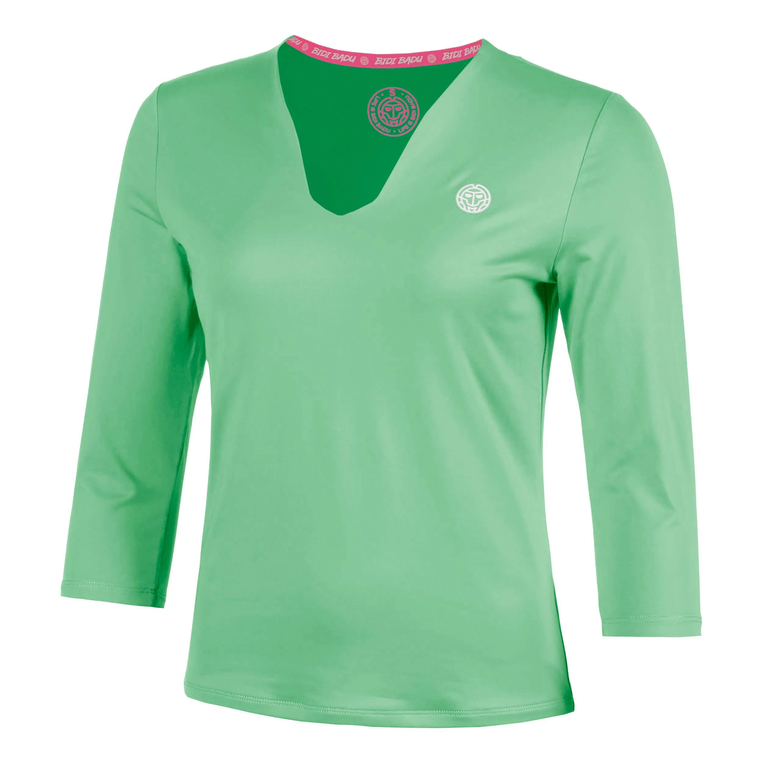 Crew 2.0 V-Neck Haut manches longues Femmes-vert - Image 5