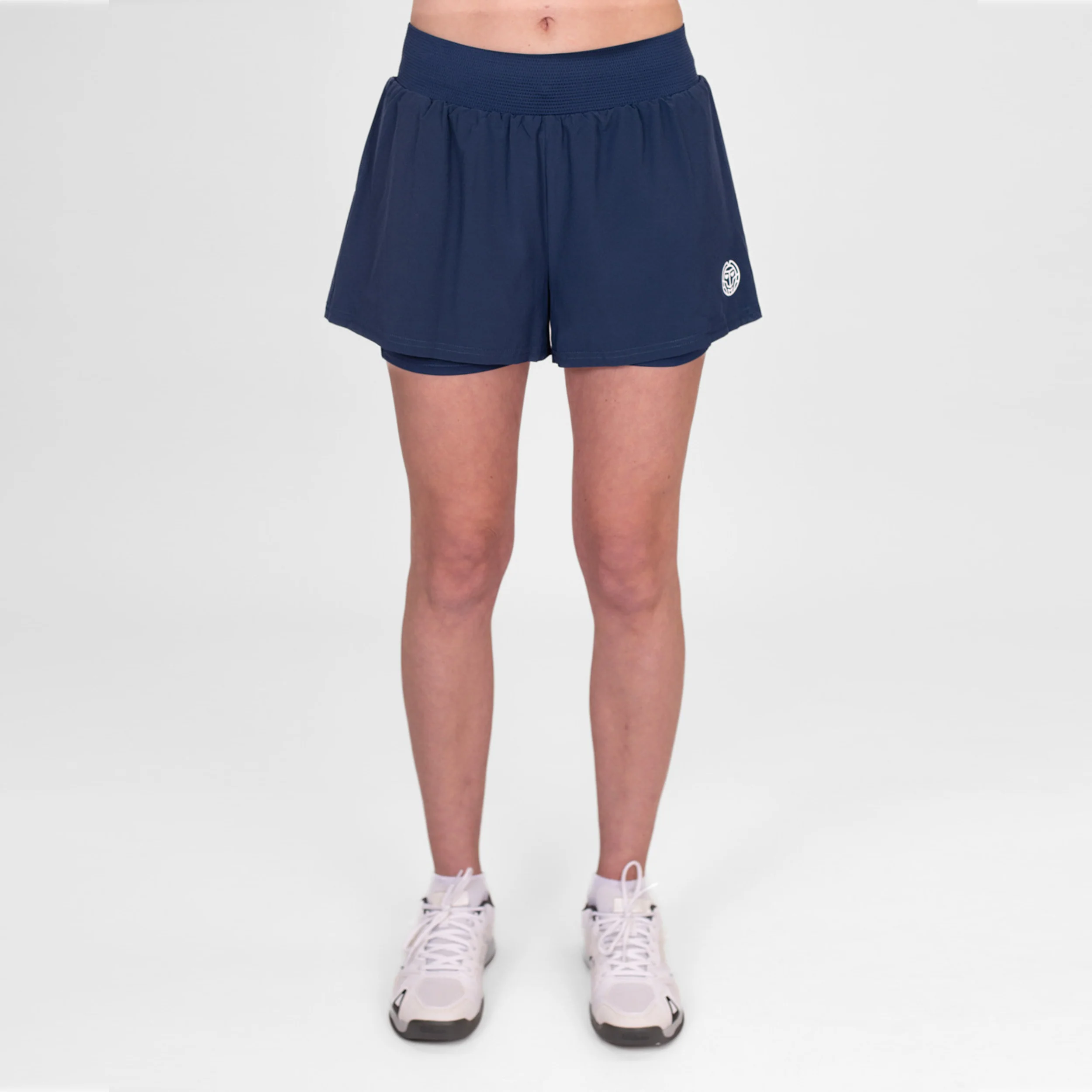 Crew 2in1 Shorts Femmes-Bleu Foncé - Image 5