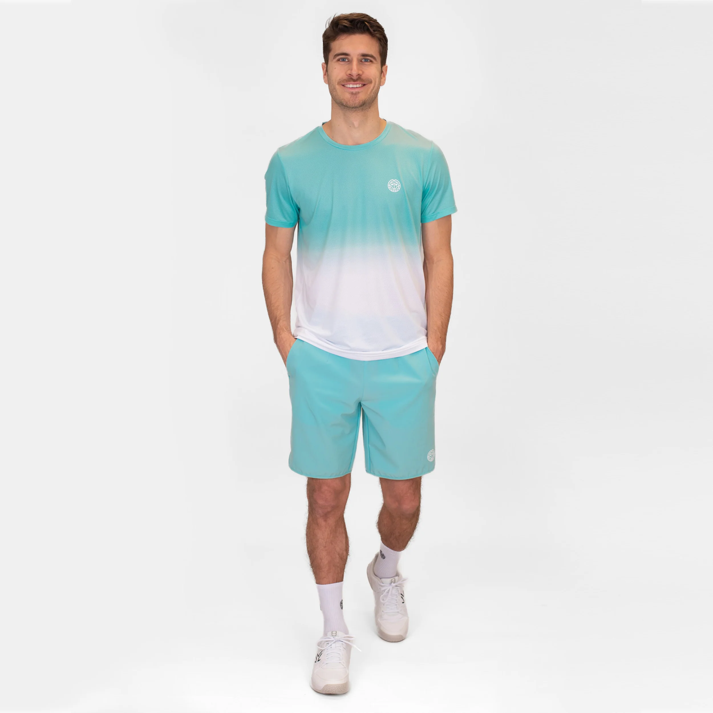 Crew 9in Shorts Hommes-Turquoise - Image 7