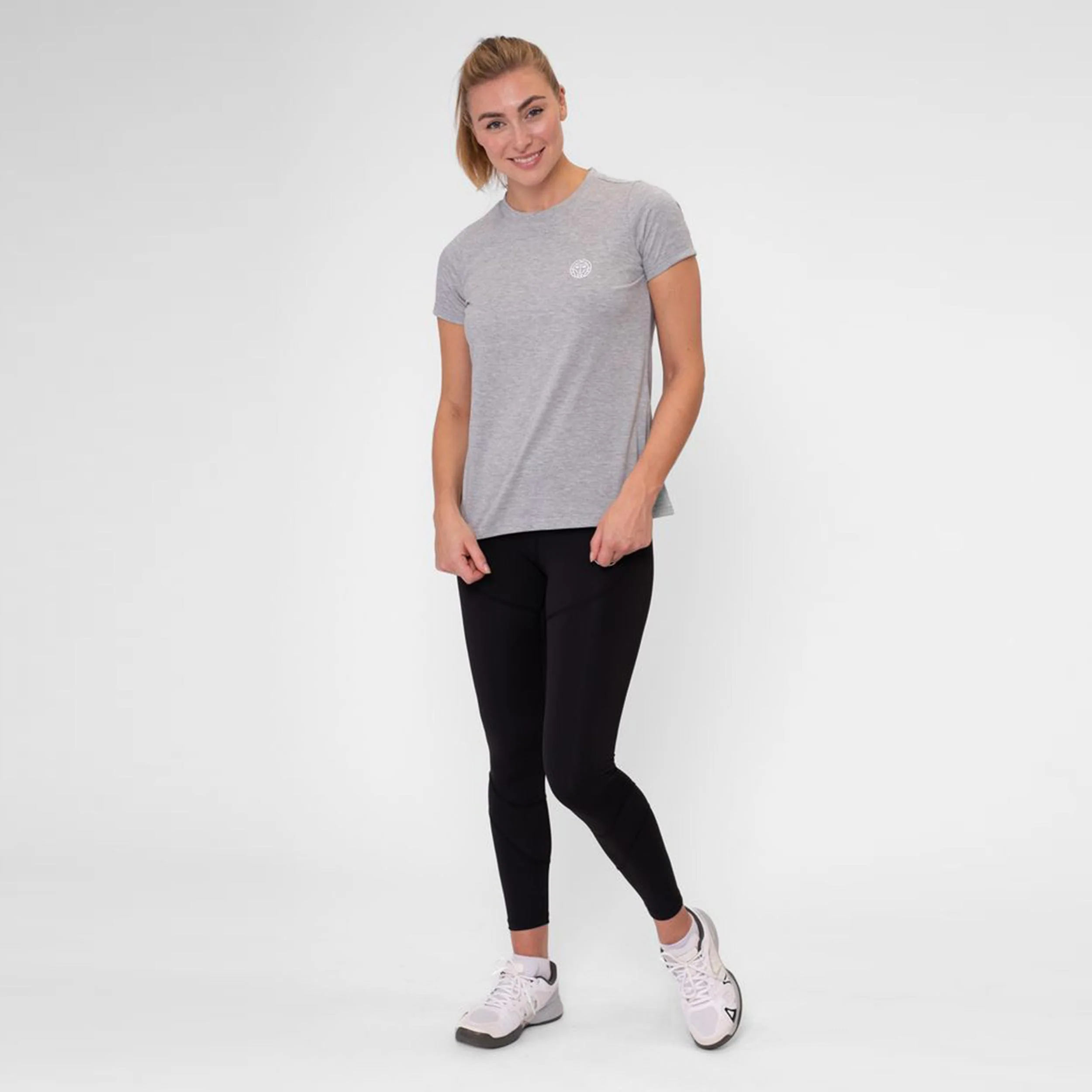 Crew Chill T-shirt Femmes-Gris - Image 5
