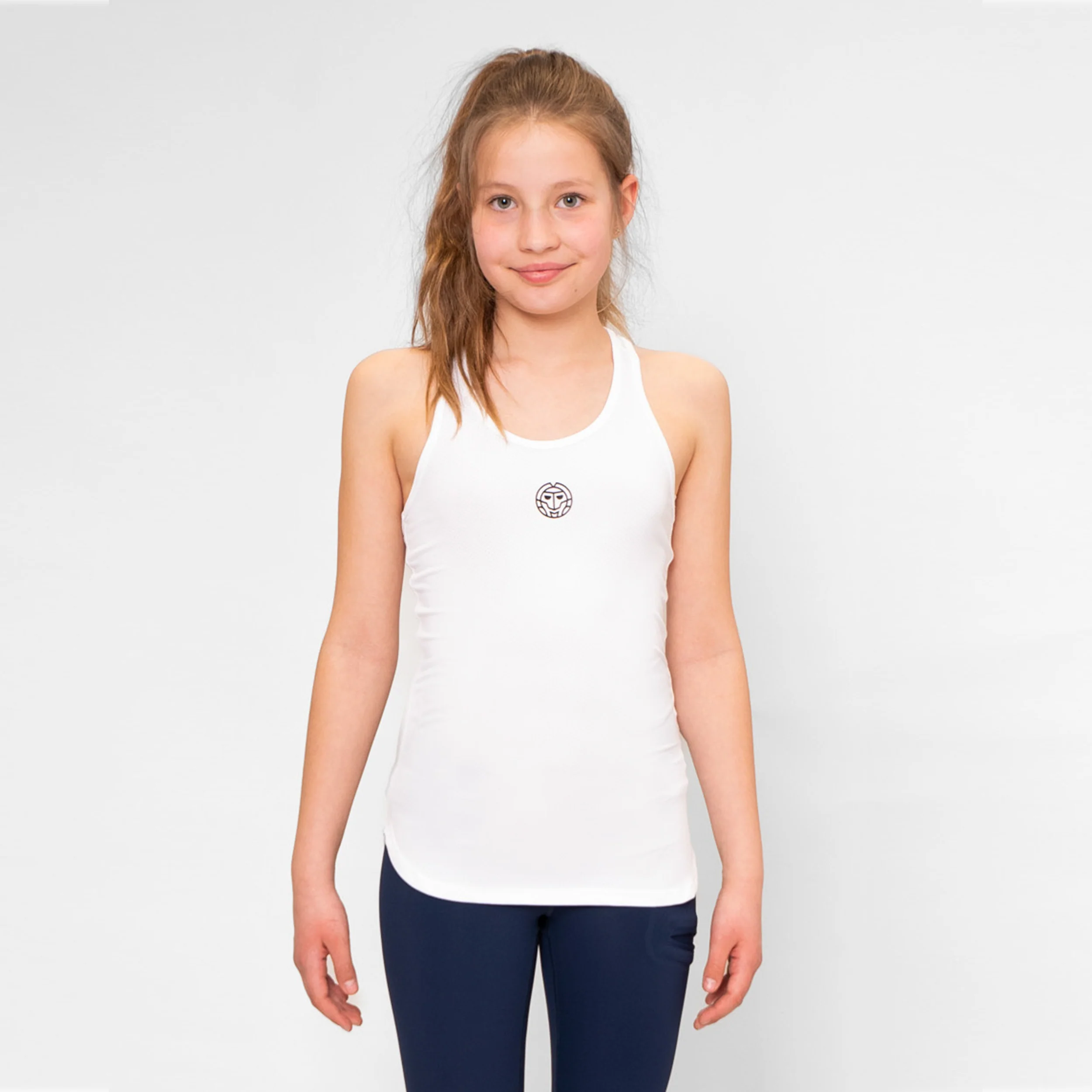 Crew Débardeur Tank Top Filles-Blanc - Image 5