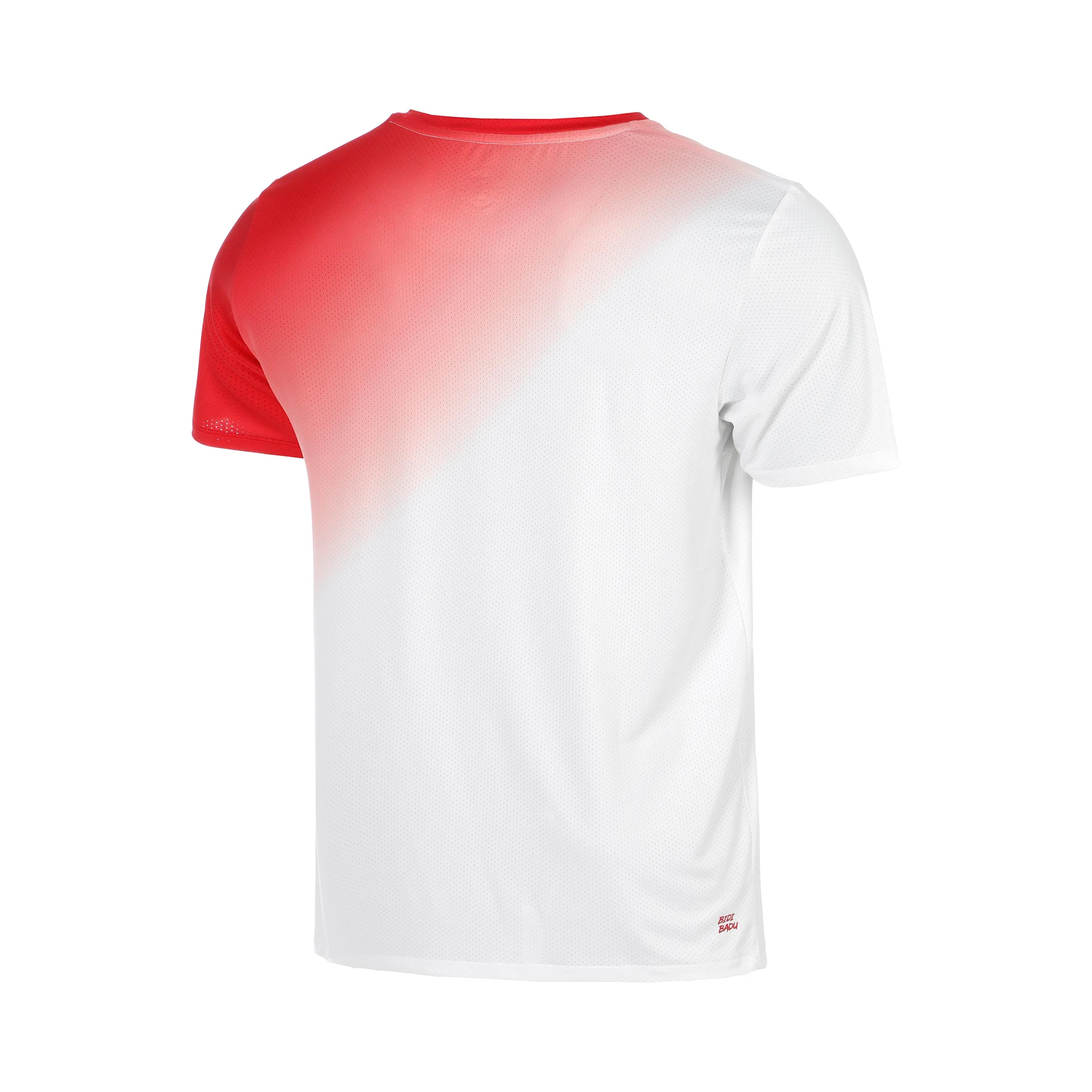 Crew Fade T-shirt Garçons-rouge, blanc - Image 2
