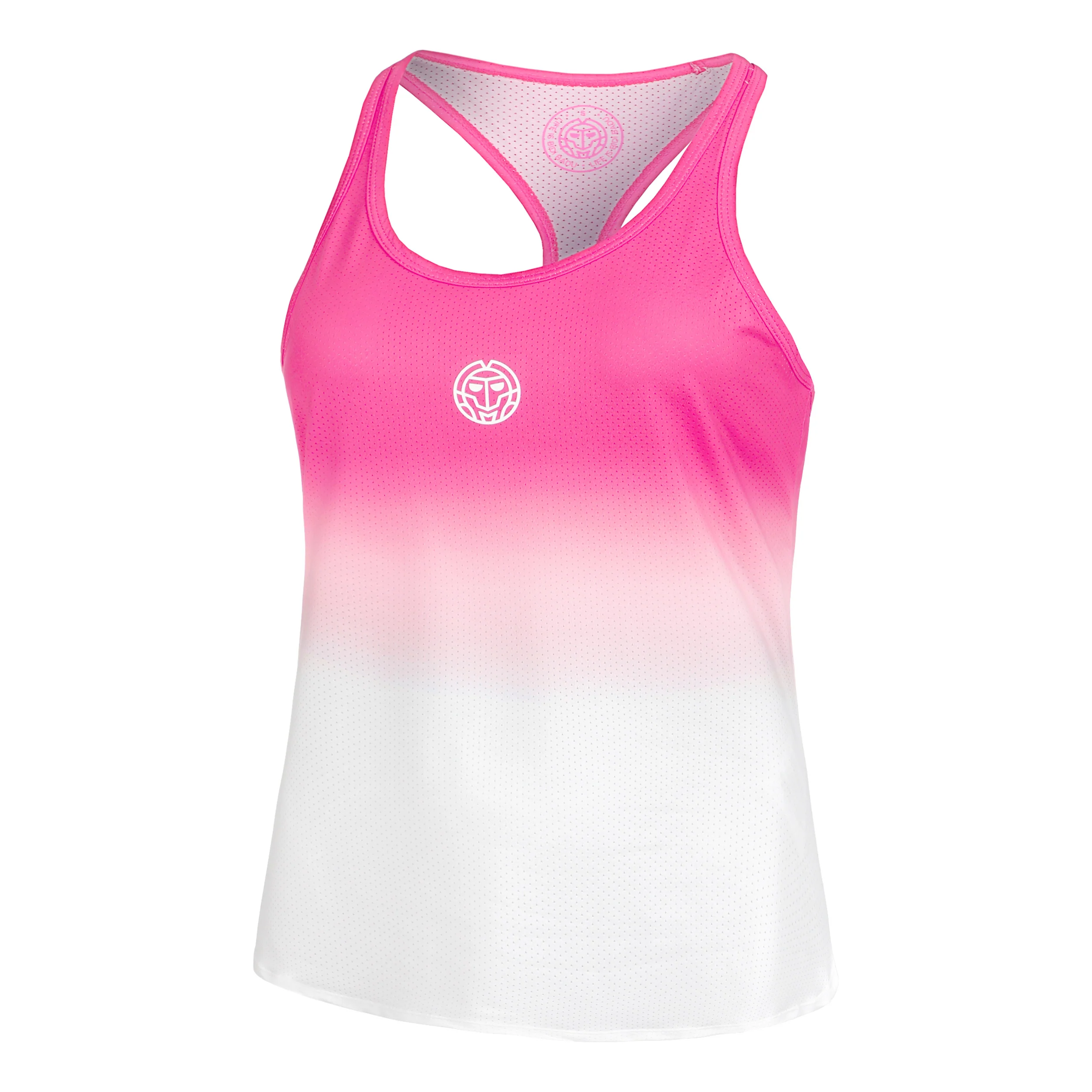 Crew Gradiant Débardeur Tank Top Femmes-Pink,Blanc