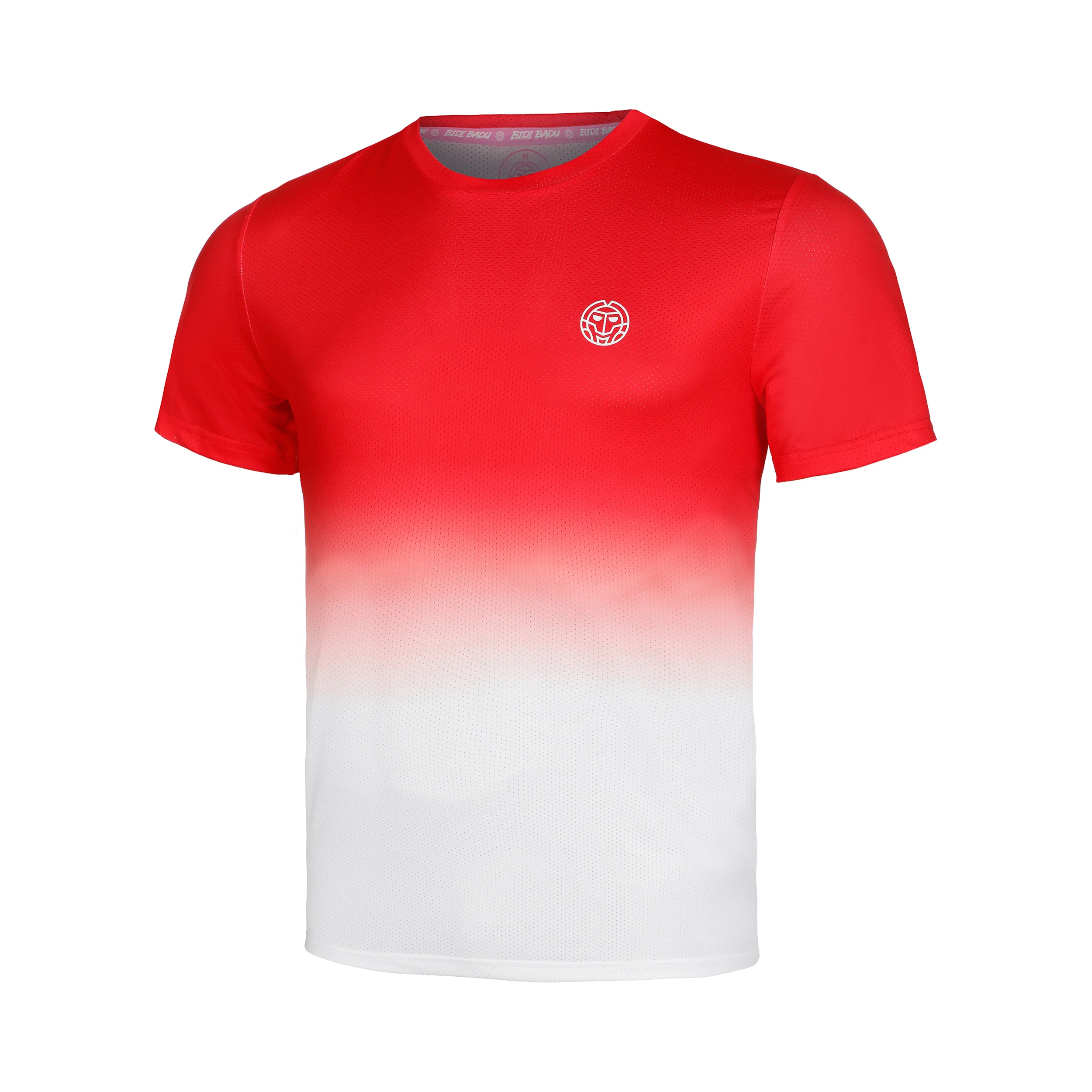 Crew Gradiant T-shirt Garçons-Rouge,Blanc