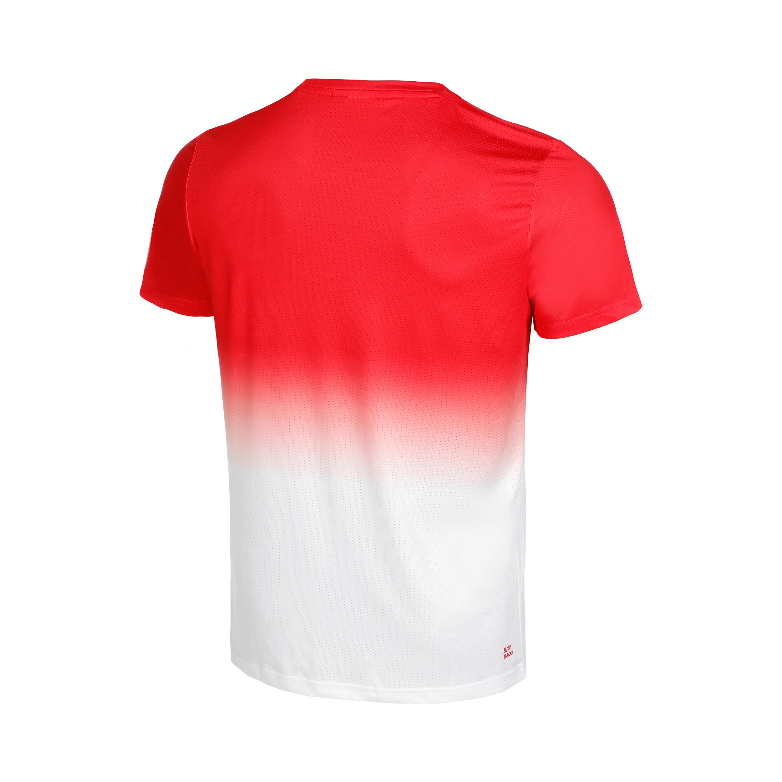 Crew Gradiant T-shirt Garçons-Rouge,Blanc - Image 2