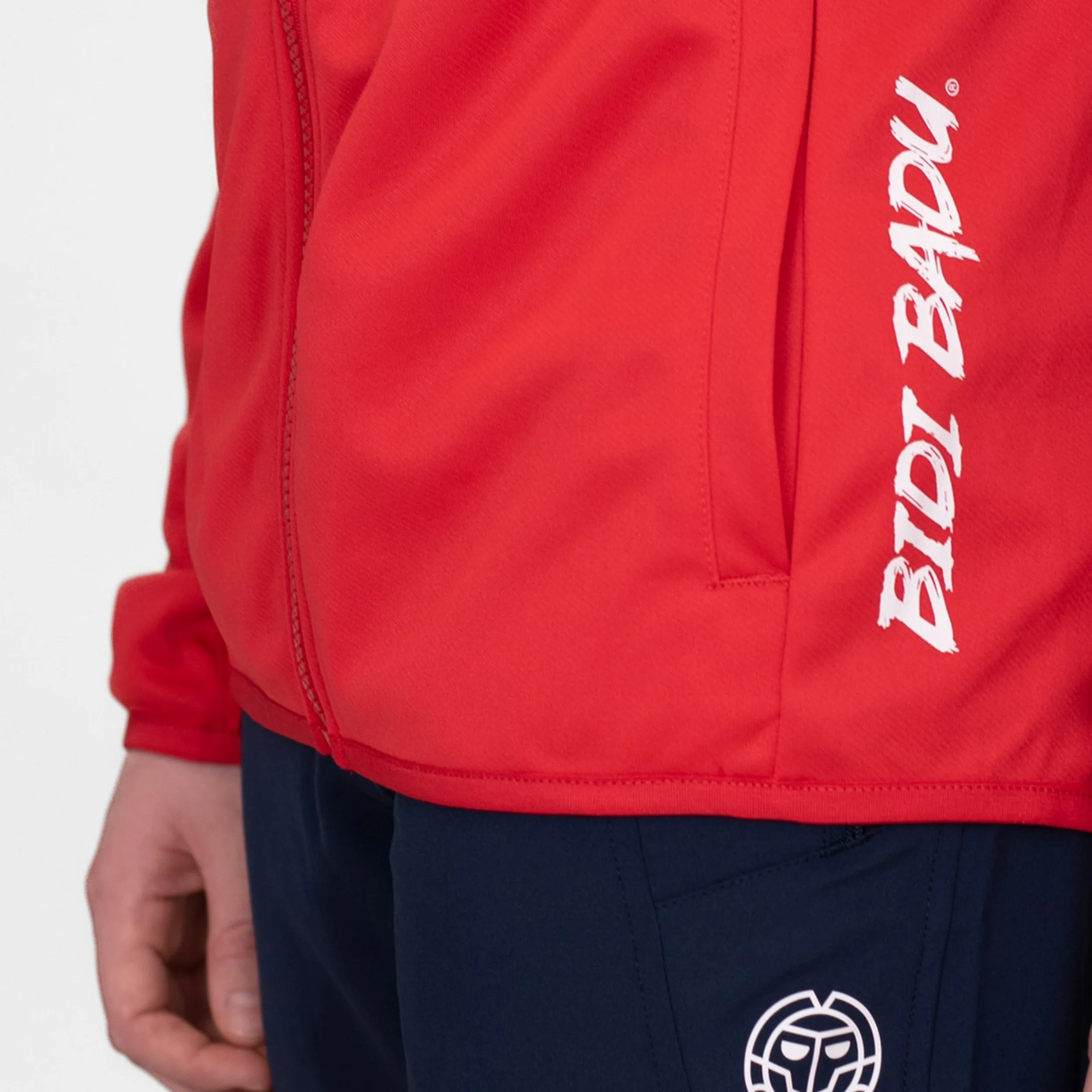 Crew Hood Veste De Survêtement Garçons-Rouge - Image 8