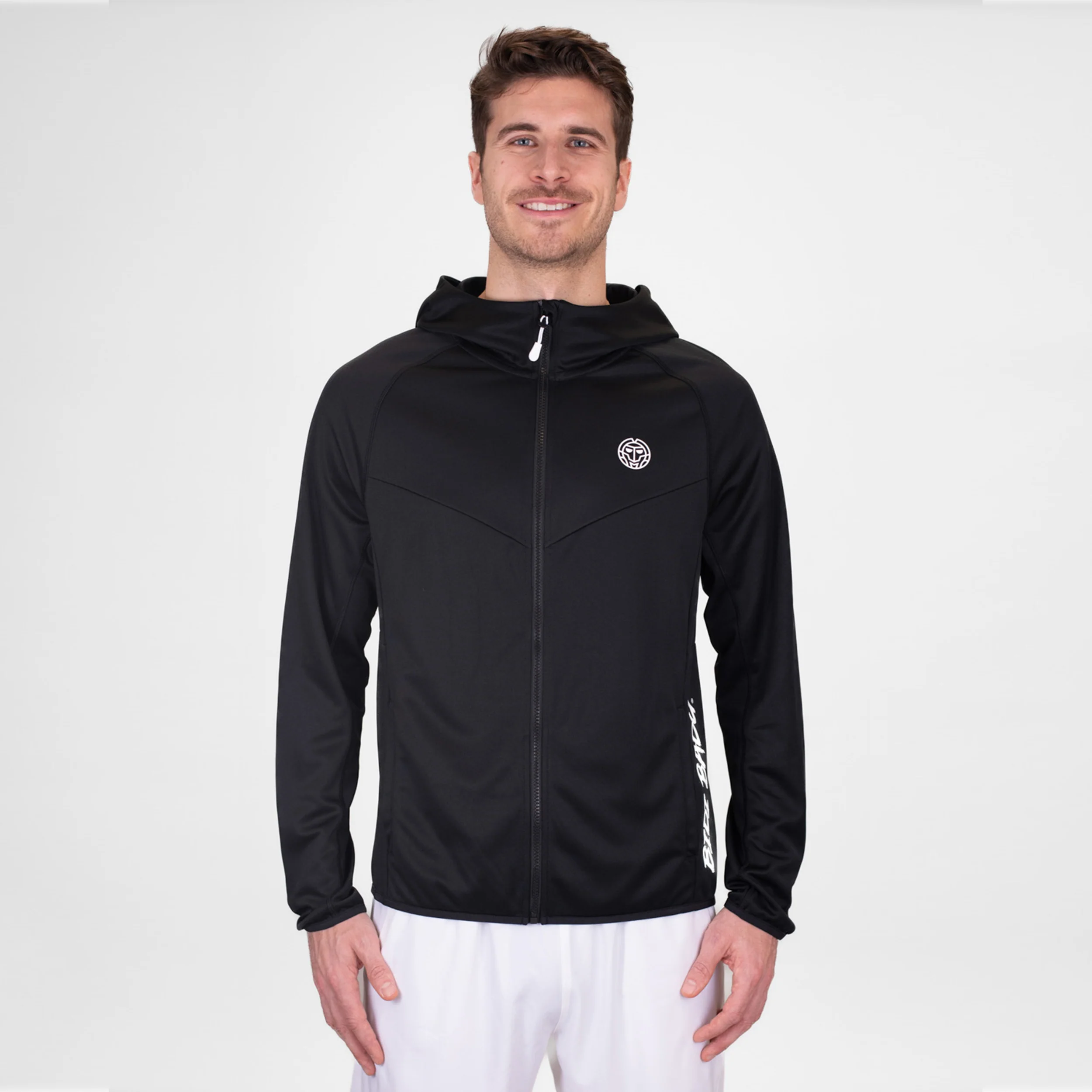Crew Hood Veste De Survêtement Hommes-Noir - Image 6