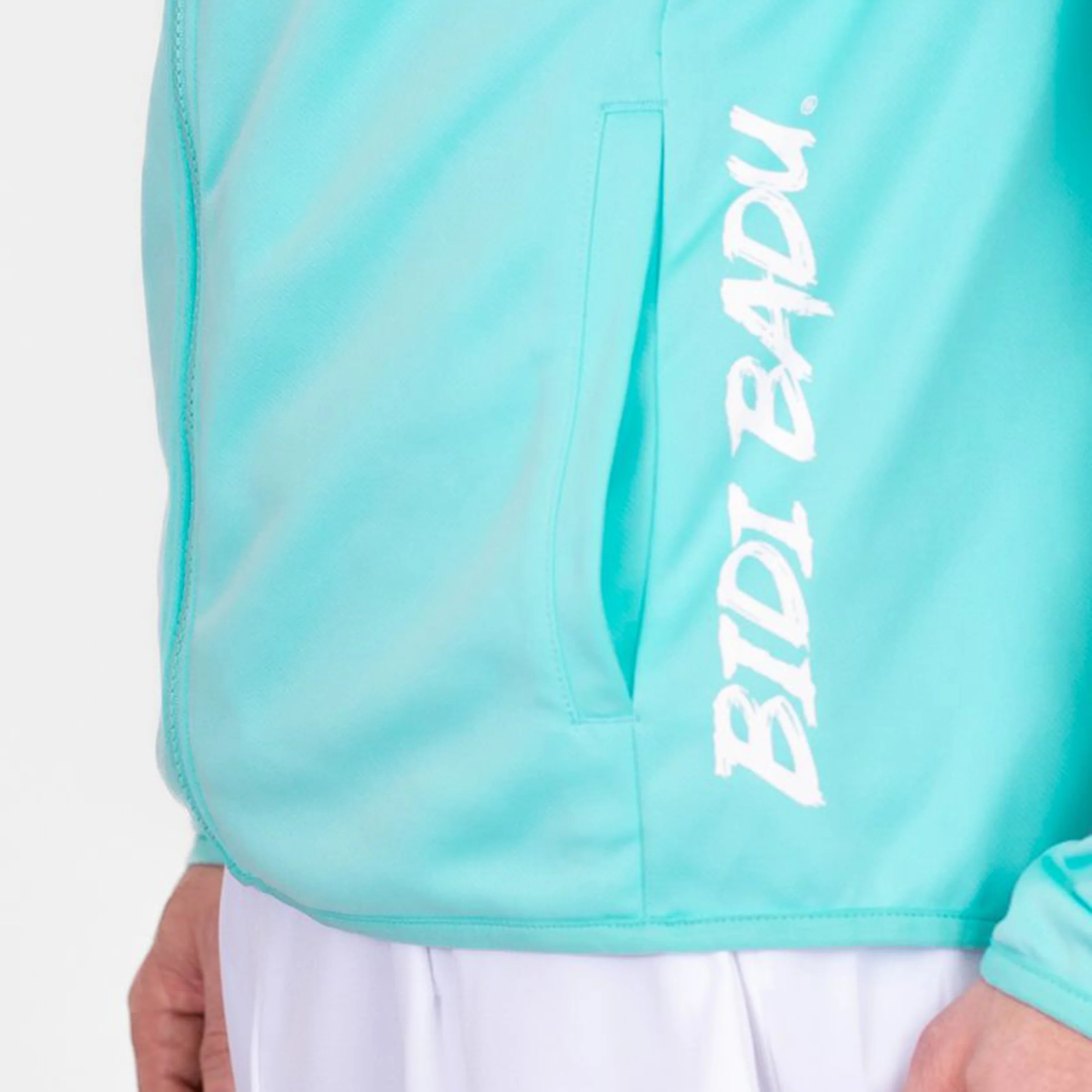 Crew Hood Veste De Survêtement Hommes-Turquoise - Image 8