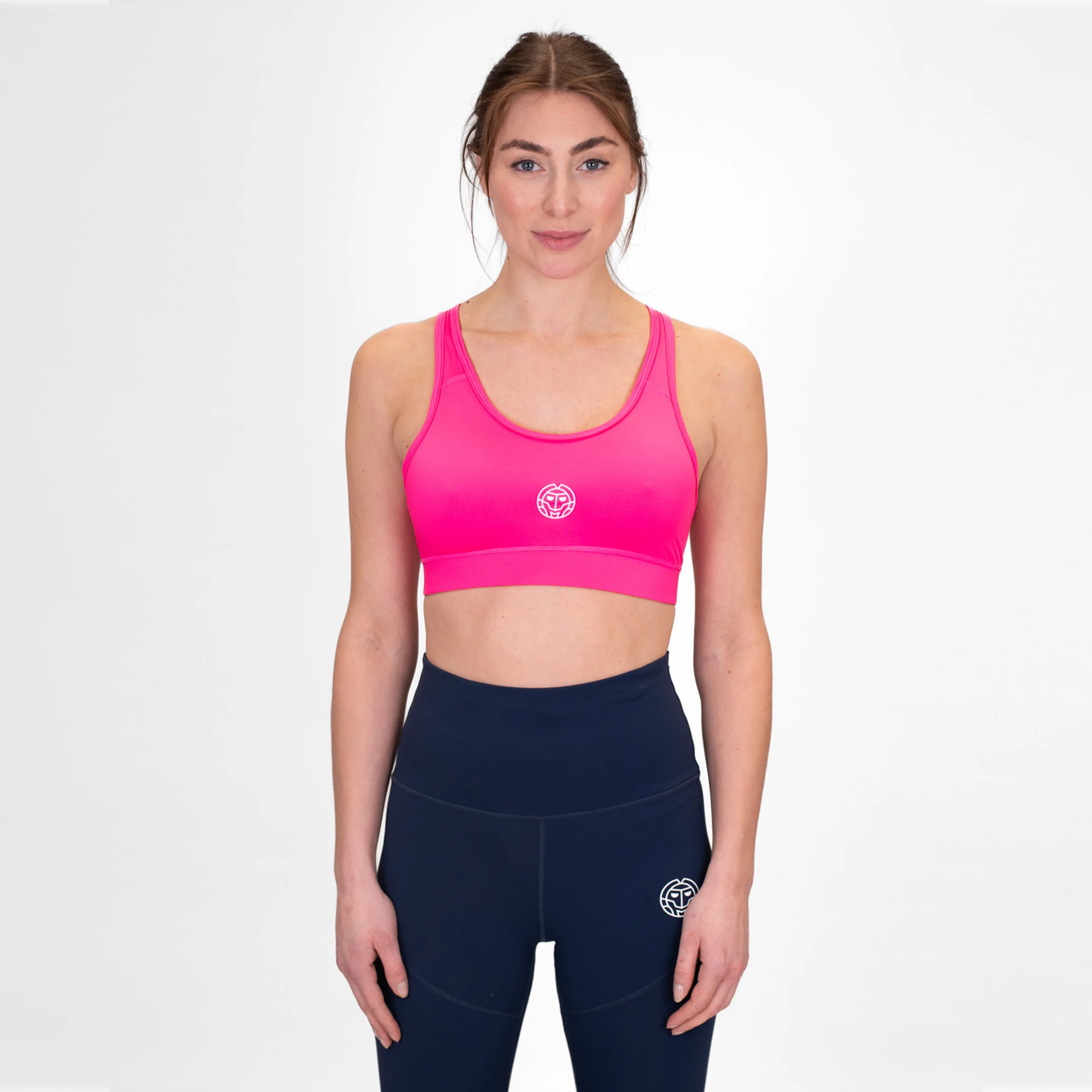 Crew Medium Support Soutien-gorge Sport Femmes-Pink - Image 5