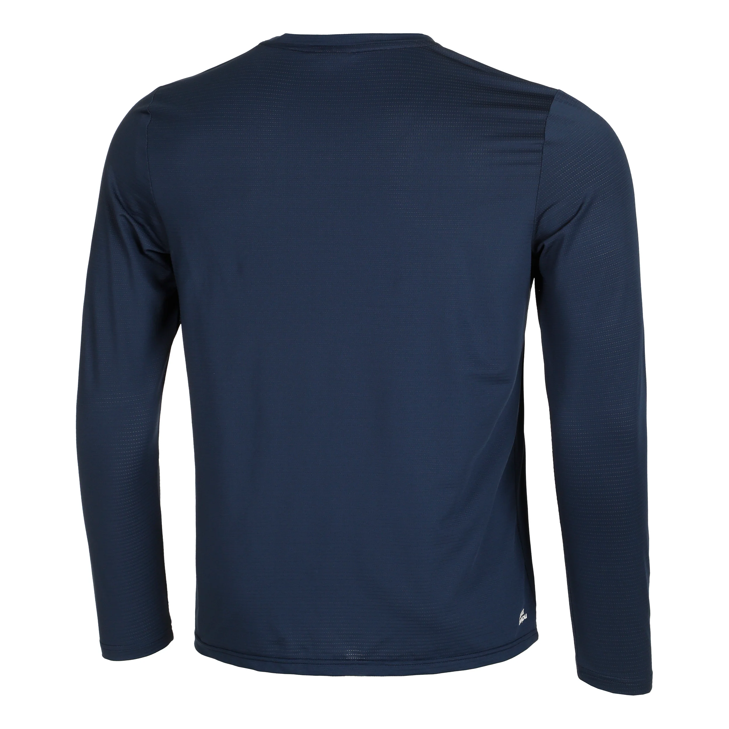 Crew Roundneck Haut Manches Longues Hommes-Bleu Foncé - Image 2