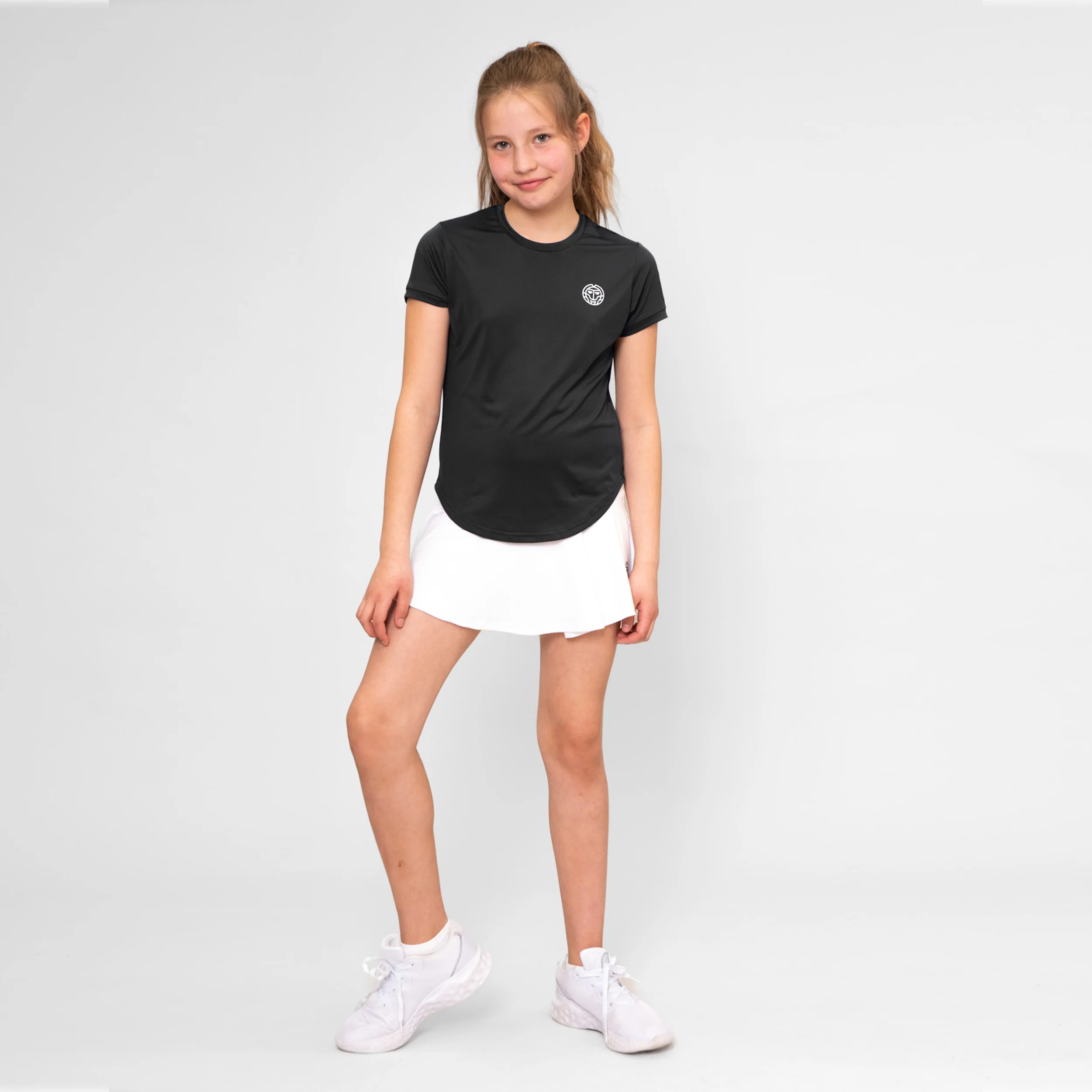 Crew T-shirt Filles-Noir - Image 8