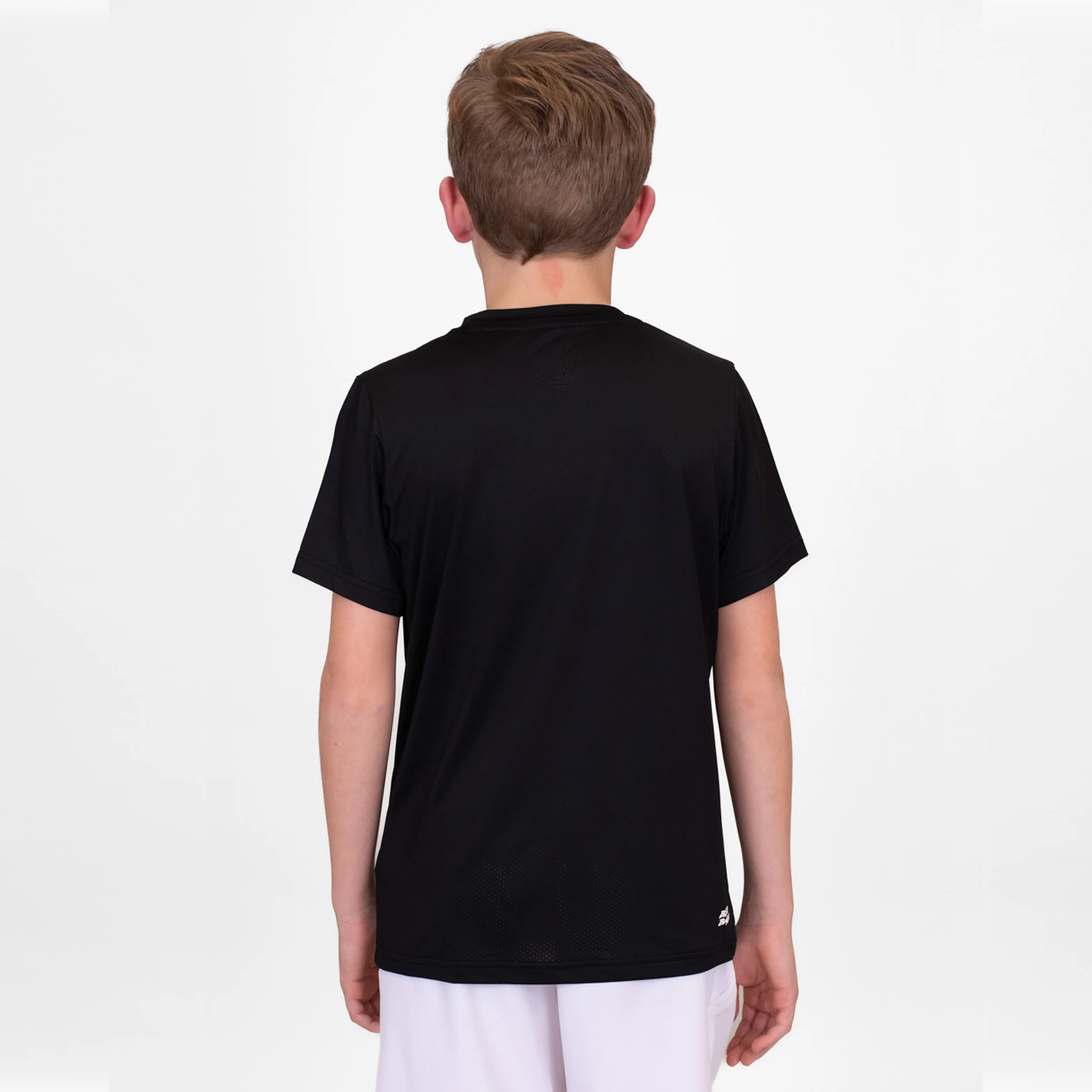 Crew T-shirt Garçons-Noir - Image 6