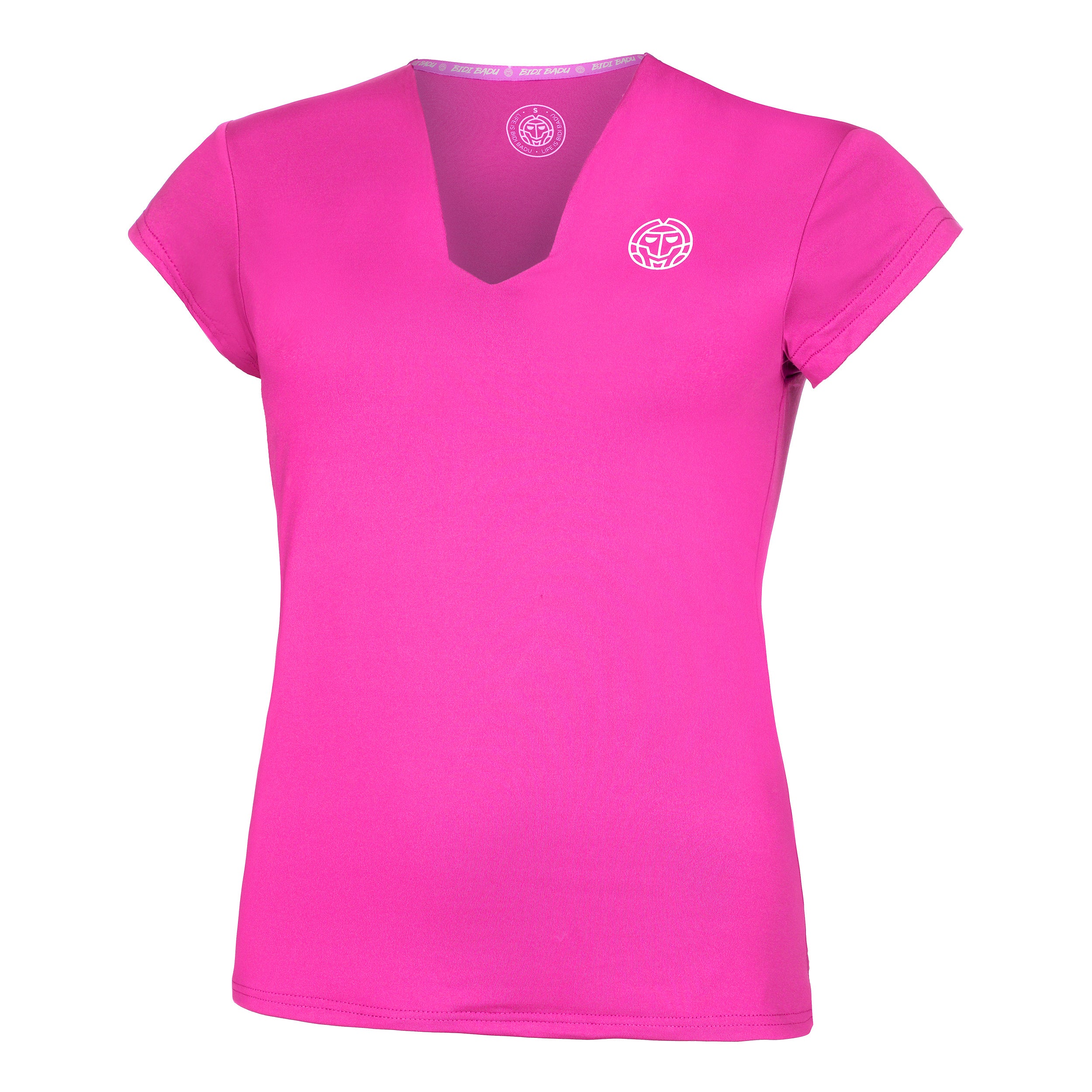 Crew V-Neck T-shirt Femmes-Pink - Image 5