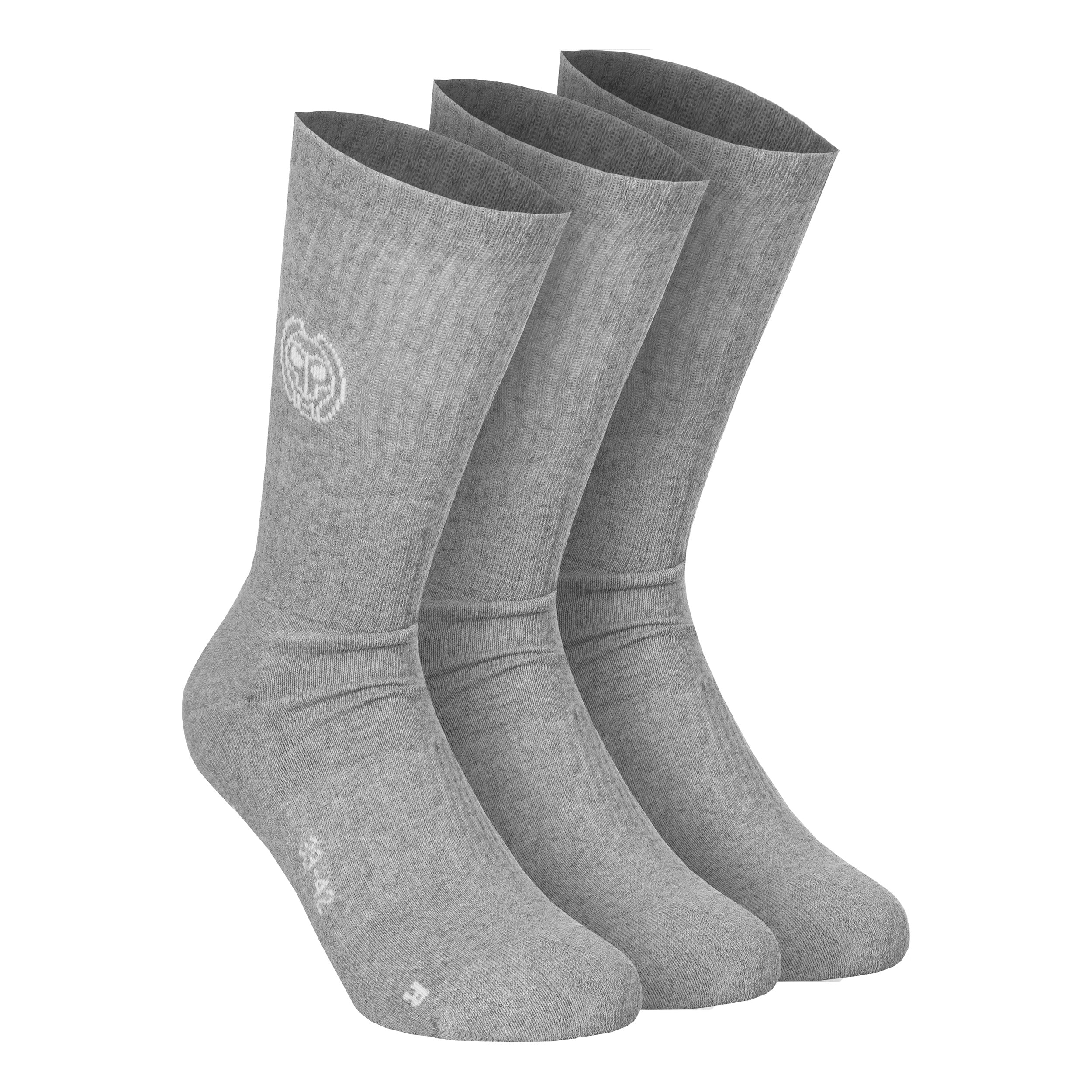 Don Carlito Crew Move Chaussettes De Tennis-Gris,Blanc