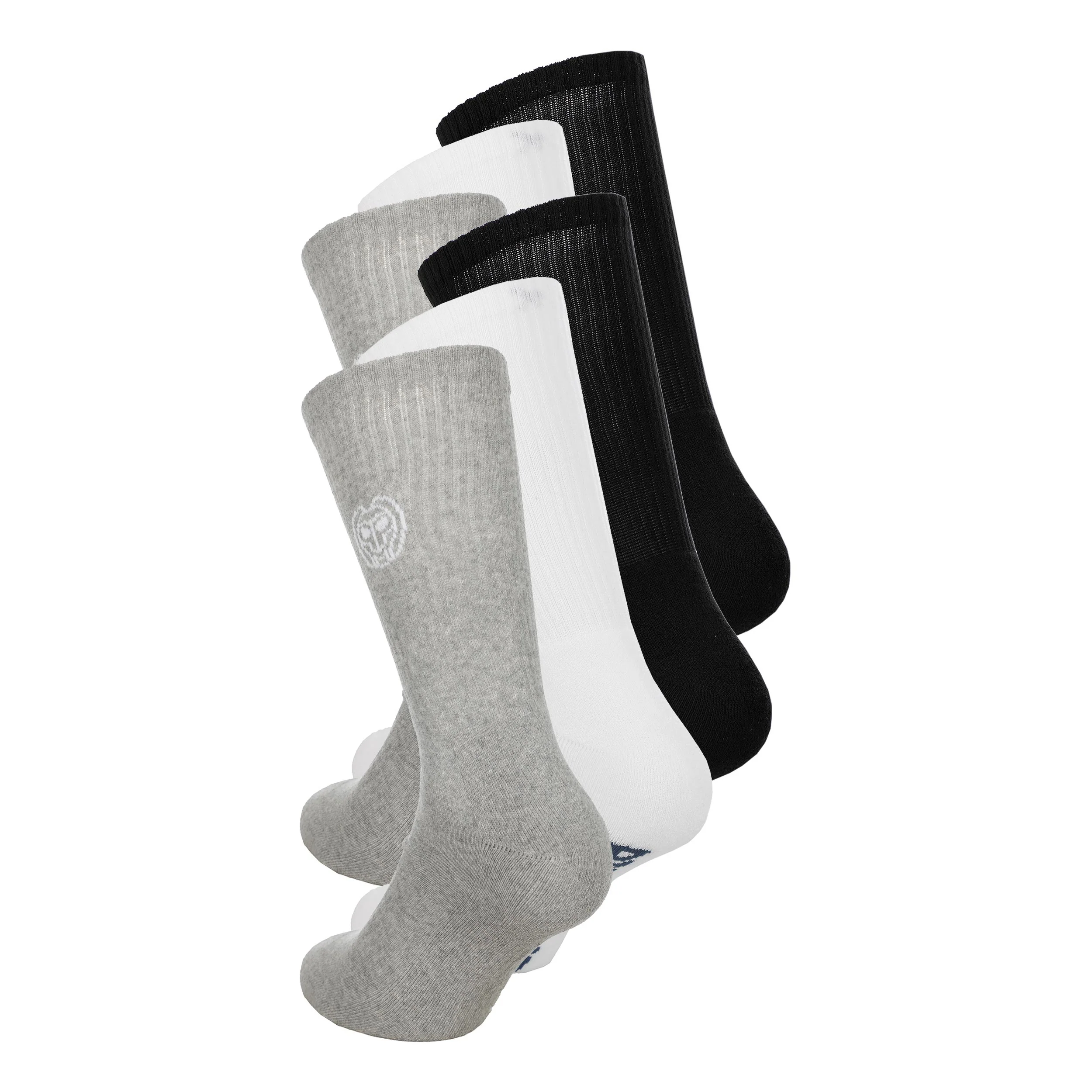 Don Carlito XXL Crew Move Chaussettes De Tennis-Gris,Noir - Image 2