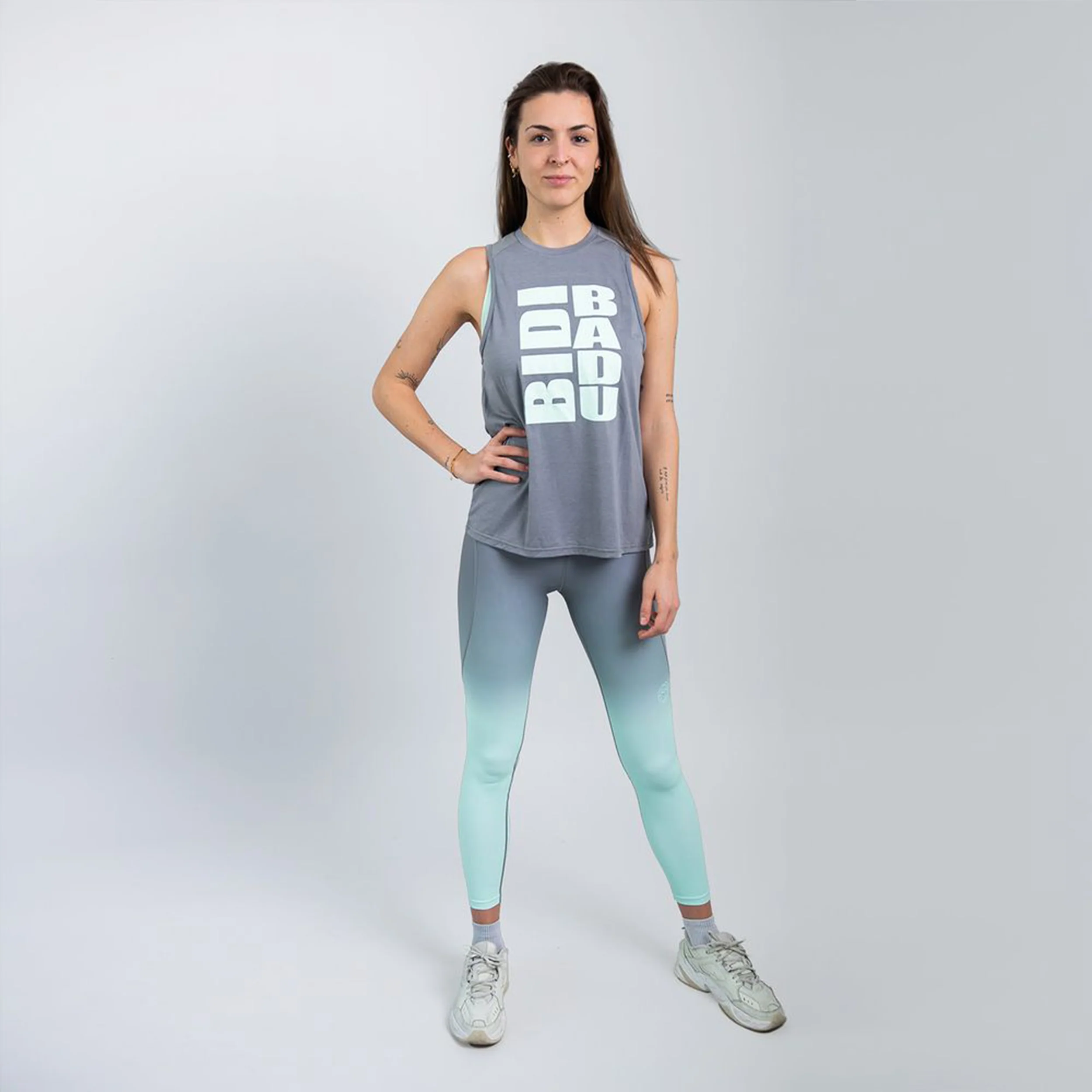 Forza Crura Move Débardeur Tank Top Femmes-Gris - Image 3