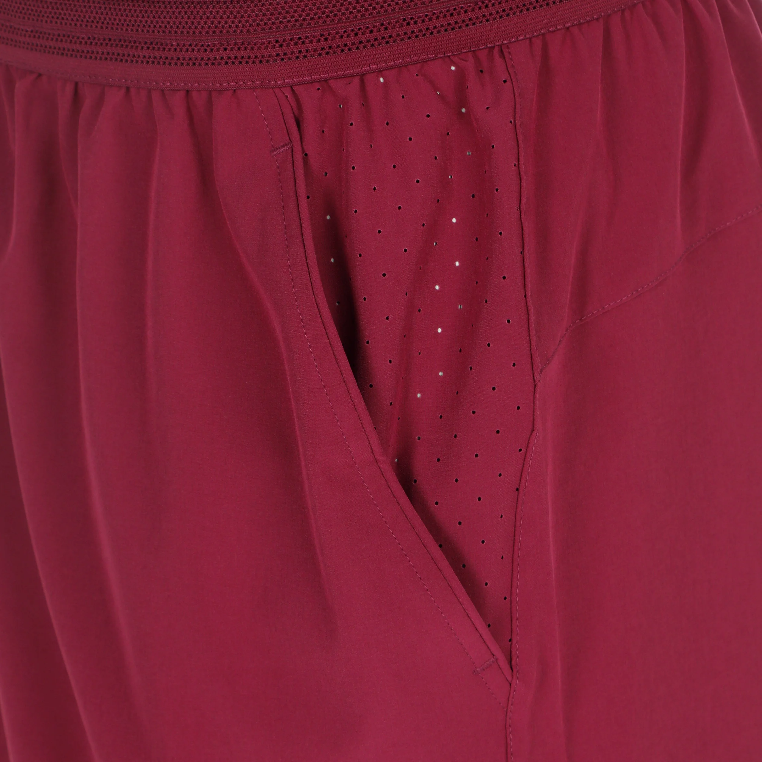 Freeze Out 7in Shorts Hommes - rouge foncé - Image 4